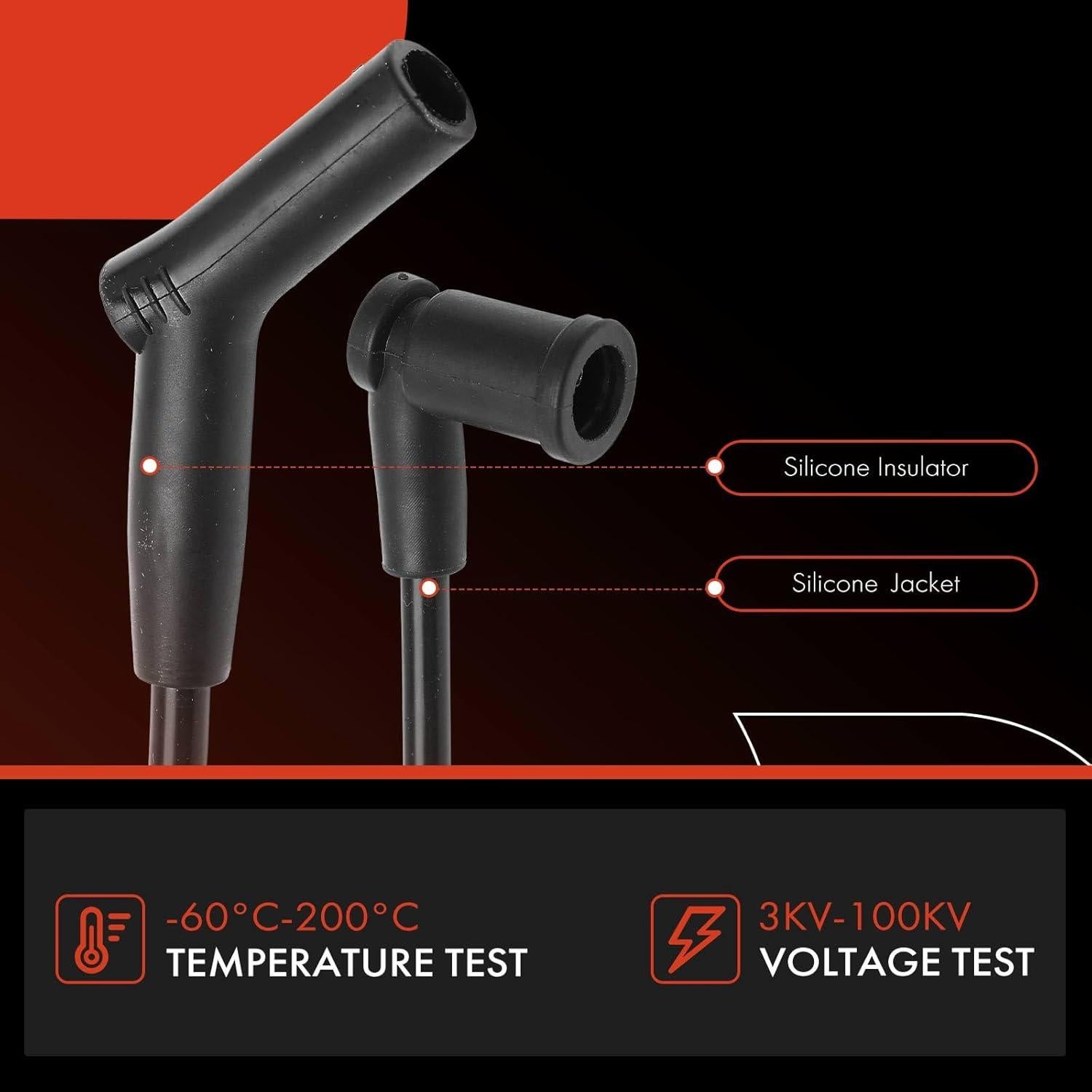 Cables de Bujía A-Premium 6 para Ford F-150 2001-2008 V6 4.2L