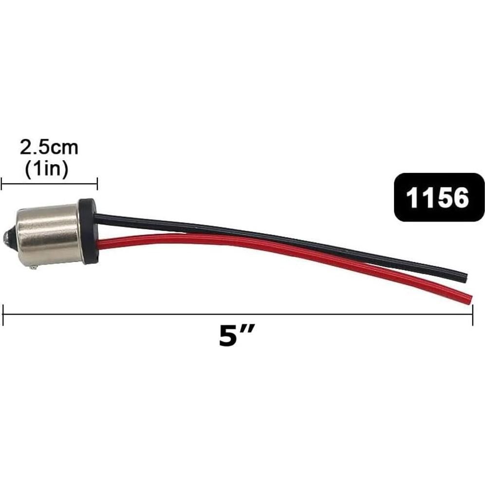 Adaptador Macho 1156/7506 iJDMTOY para Faros de Auto y Moto