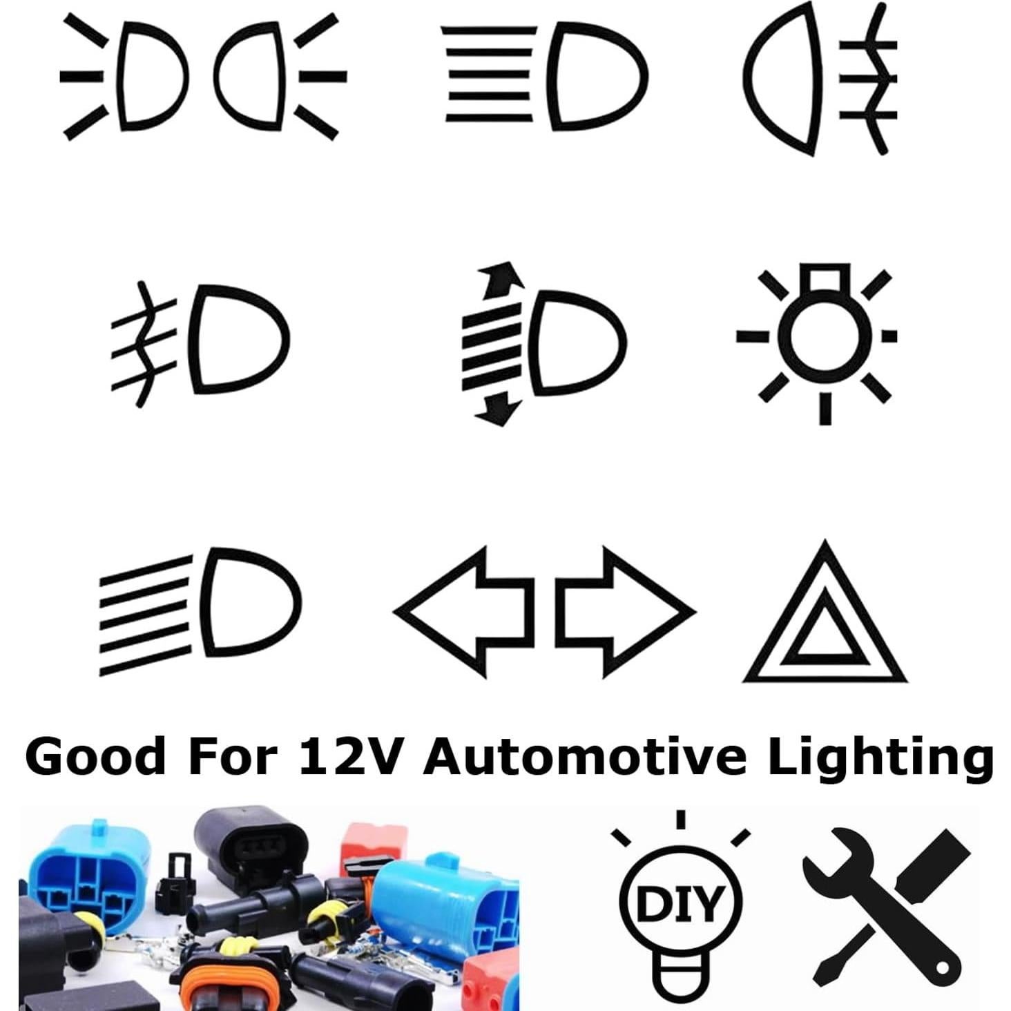 Adaptadores H11 (M) a H7 (F) iJDMTOY para Luces Automotrices
