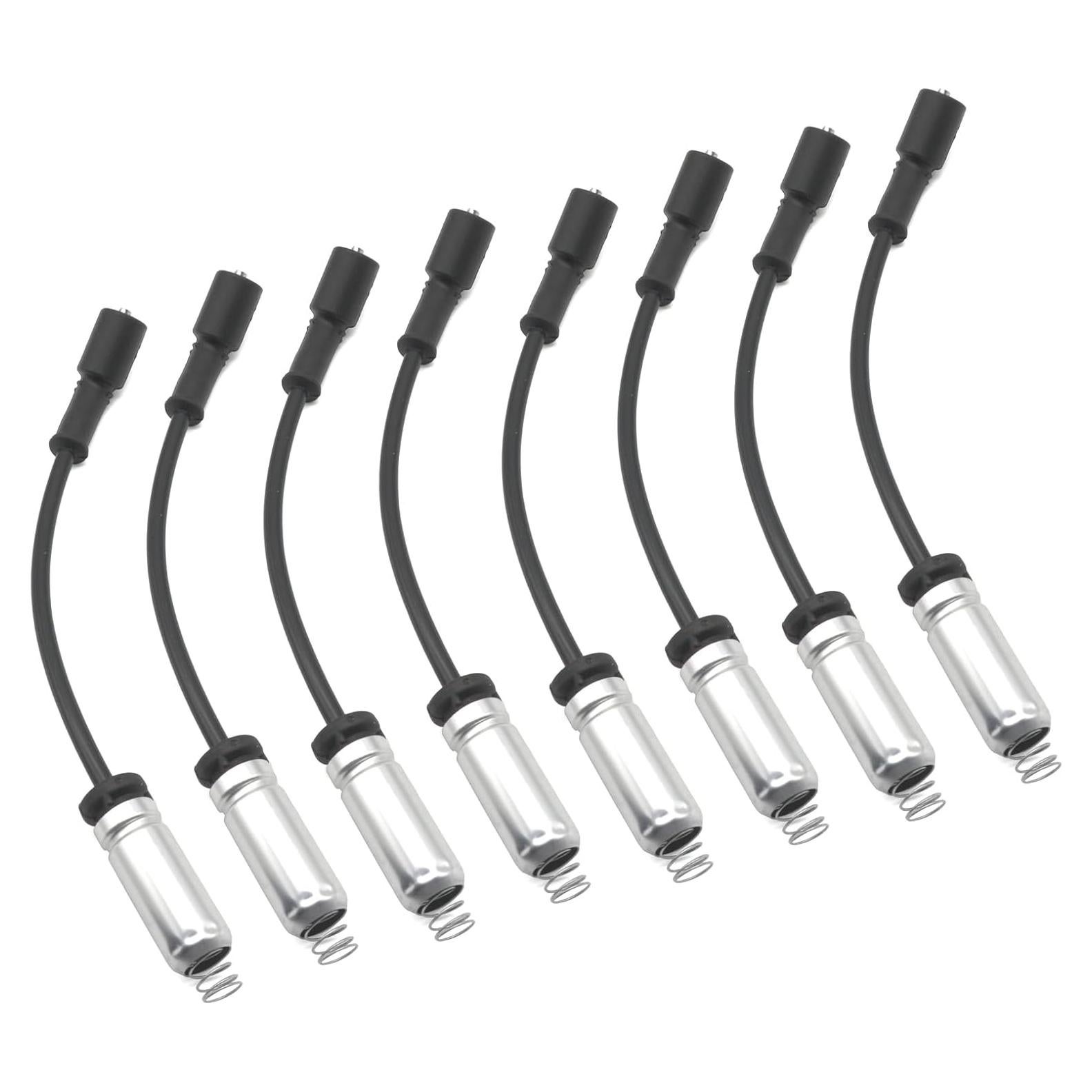 Juego de Cables de Bujía IZYSS 7mm 8 Piezas Compatible Cadillac Chevrolet