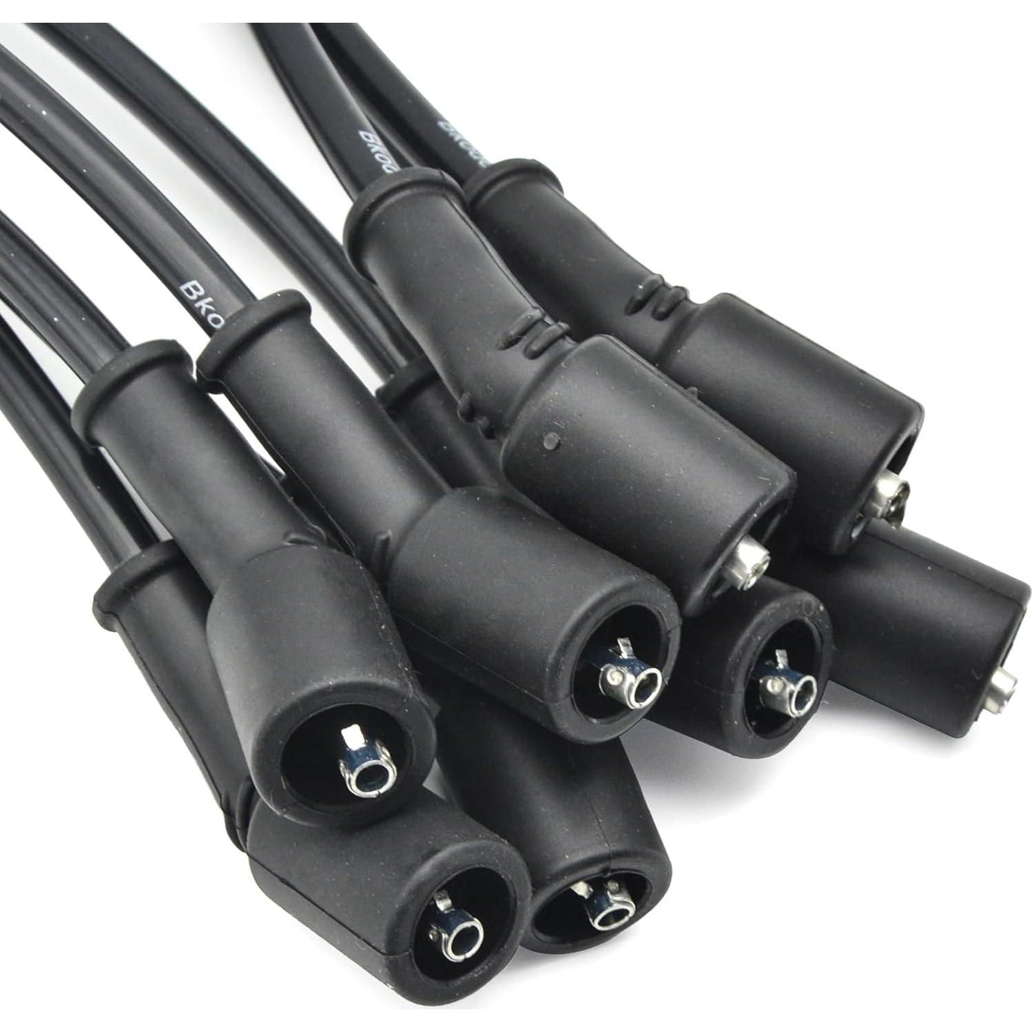 Juego de Cables de Bujía IZYSS 7mm 8 Piezas Compatible Cadillac Chevrolet