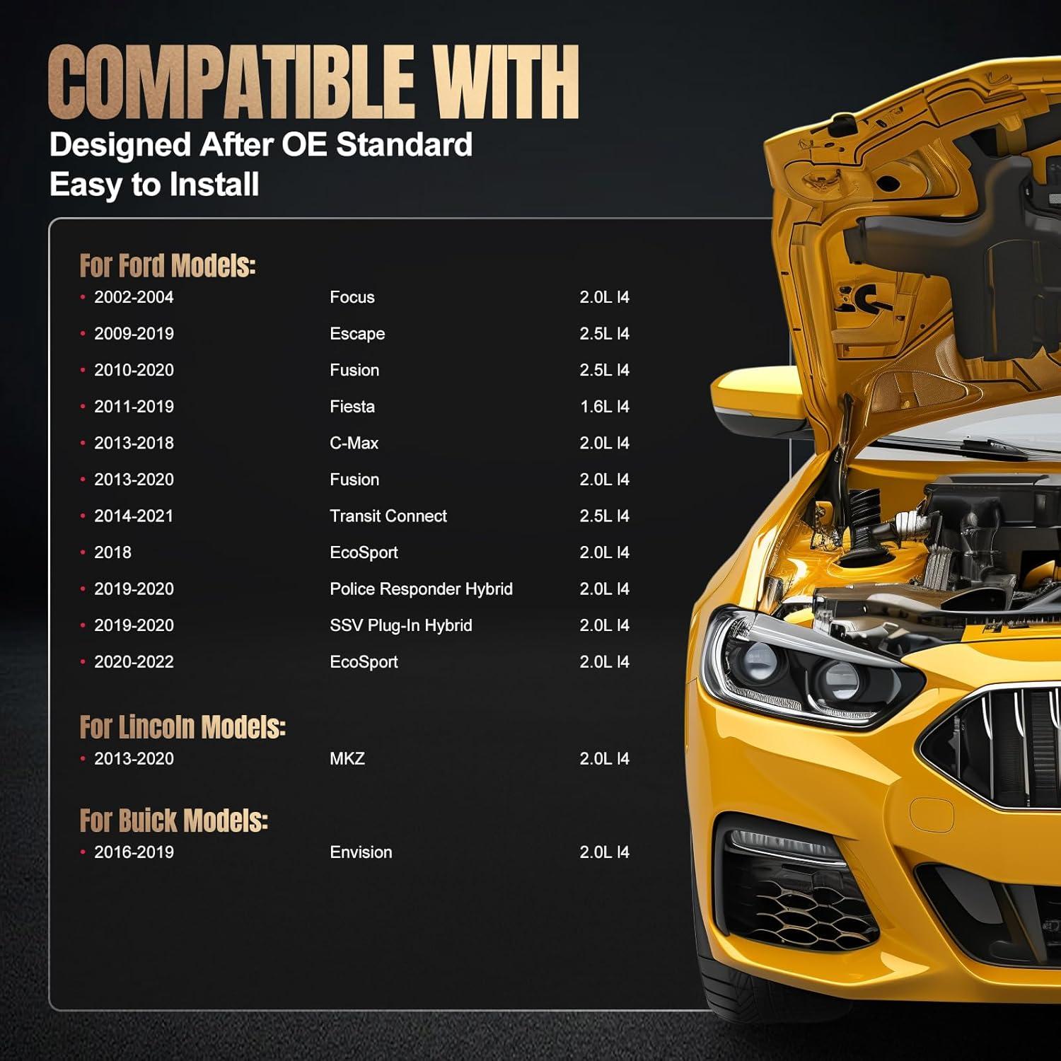 Juego de 4 Bujías de Iridio SYKRSS XP5363 para Ford y Lincoln