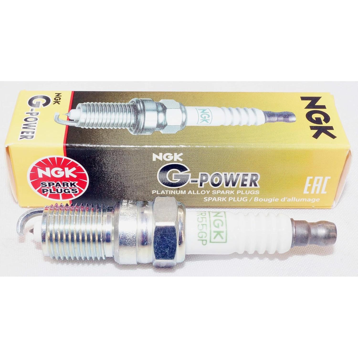 Bujía NGK G-Power TR55GP Platino 8 Paquete 326.5g