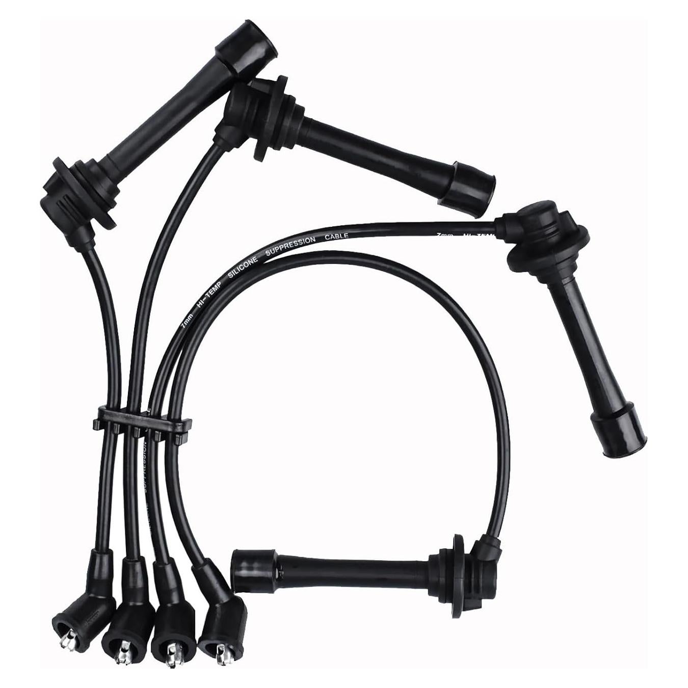 Juego de Cables de Bujías ATURMC 4 PCS Compatible Ford Mazda