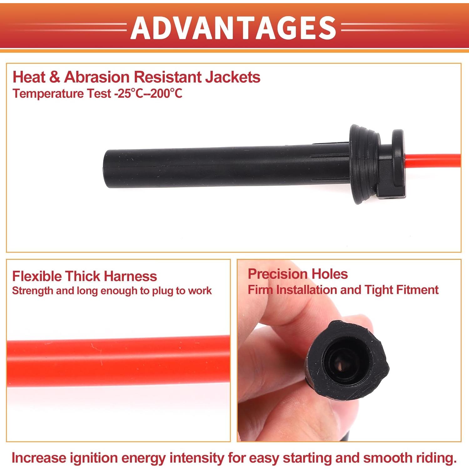 Cables de Bujía y Bobina de Encendido ACROPIX Mini Cooper 1.6L