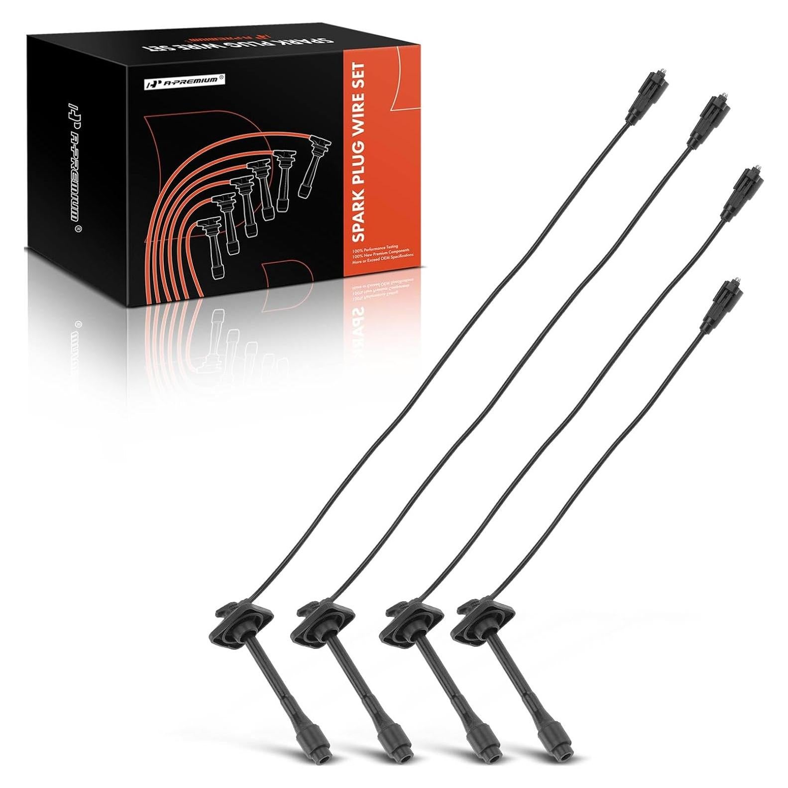 Juego de 4 Cables de Bujía A-Premium para Toyota Camry/RAV4/Solara