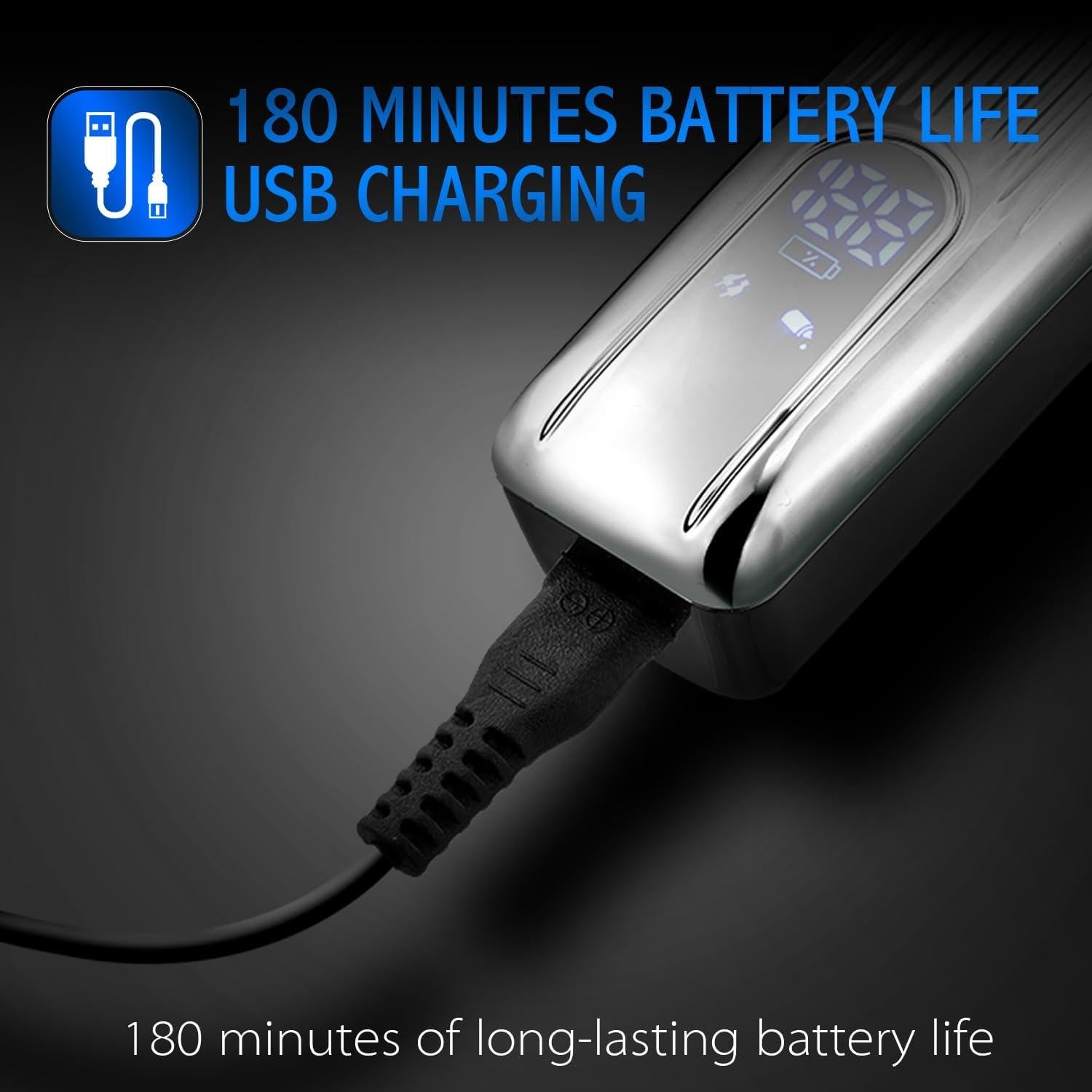 Cortadora de Cabello DSP Profesional Inalámbrica 2500mAh