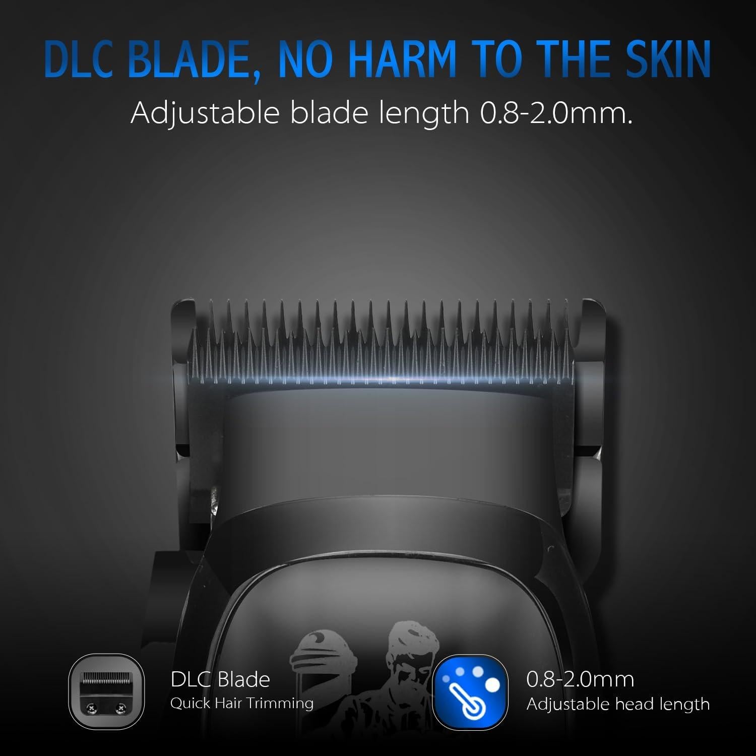 Cortadora de Cabello DSP Profesional Inalámbrica 2500mAh