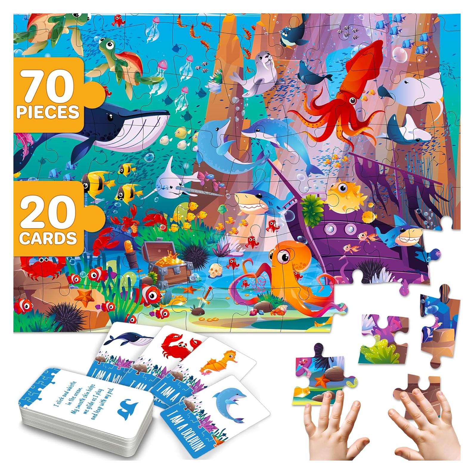 Puzzle Quokka 70 Piezas Buscar y Encontrar para Niños