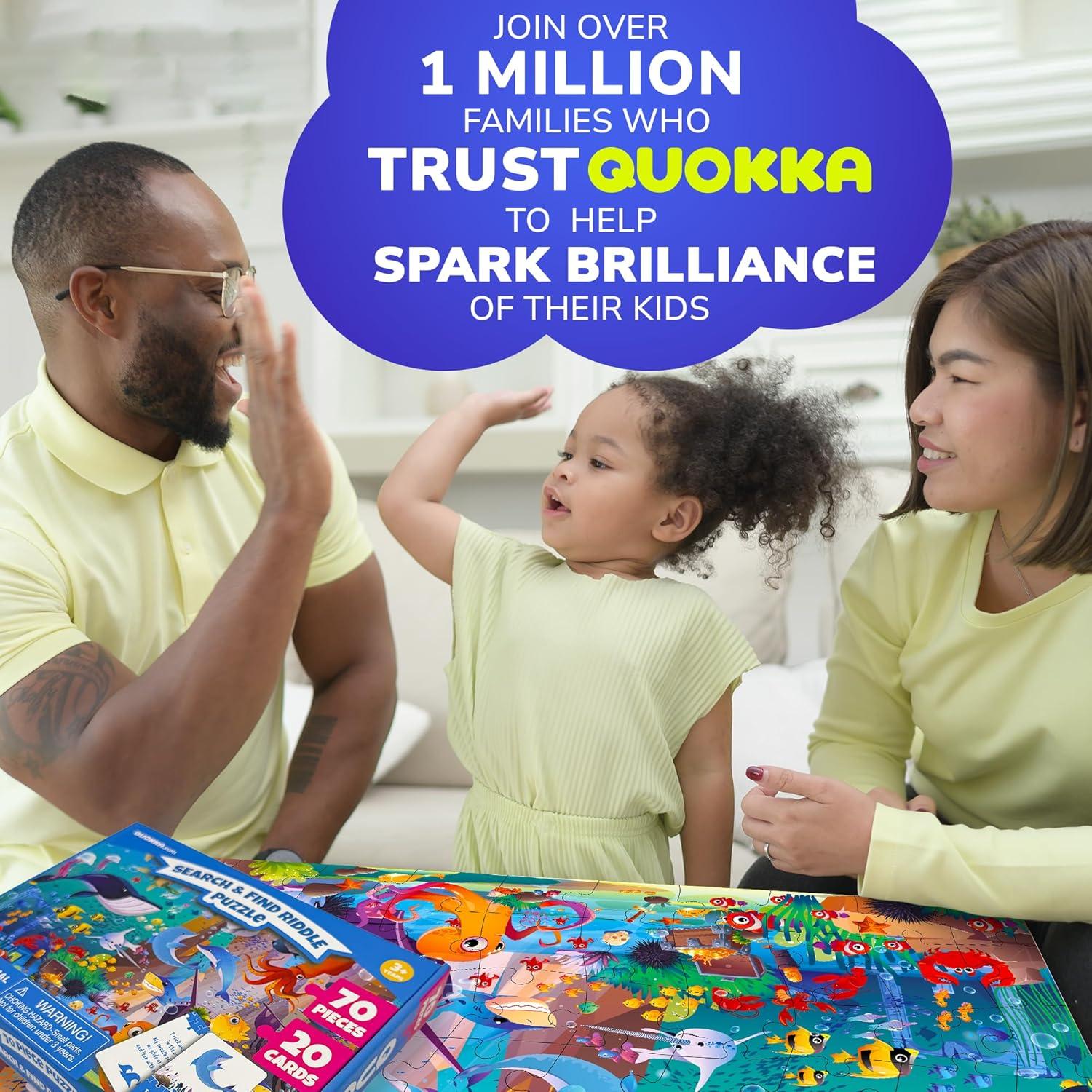 Puzzle Quokka 70 Piezas Buscar y Encontrar para Niños