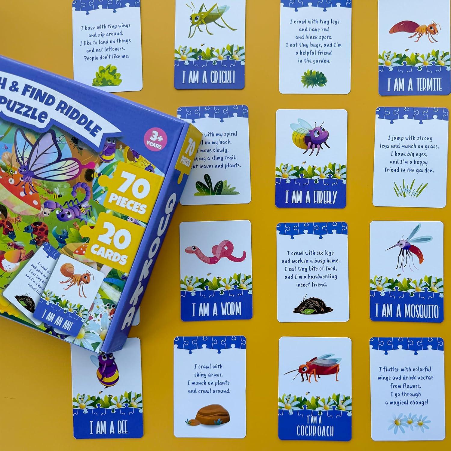 Puzzle Quokka 70 Piezas Buscar y Encontrar para Niños