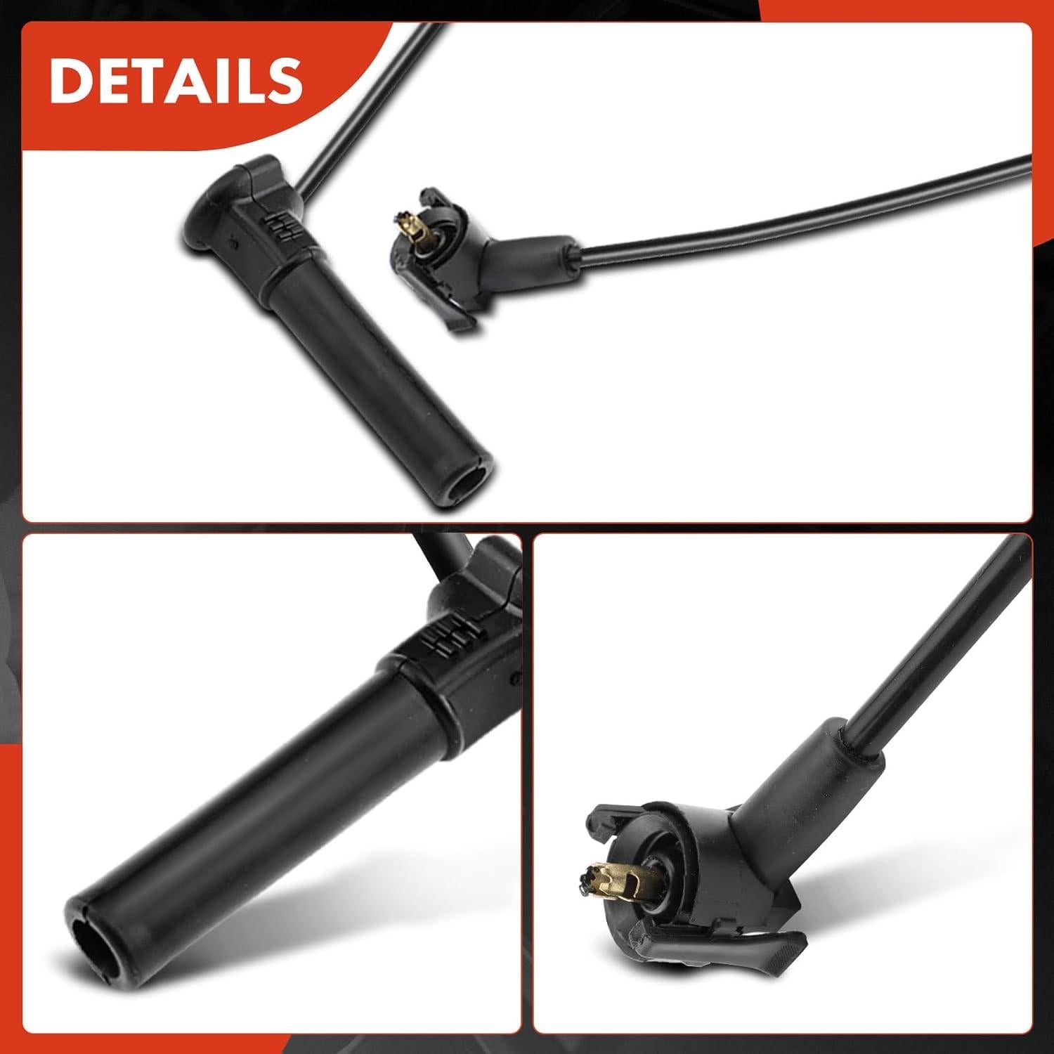 Juego de Cables de Bujía A-Premium 6 para Ford V6 4.0L