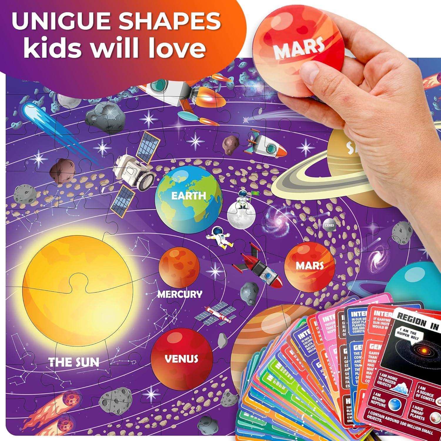 Puzzle Espacial Quokka 70 PZS para Niños 4-6 Años