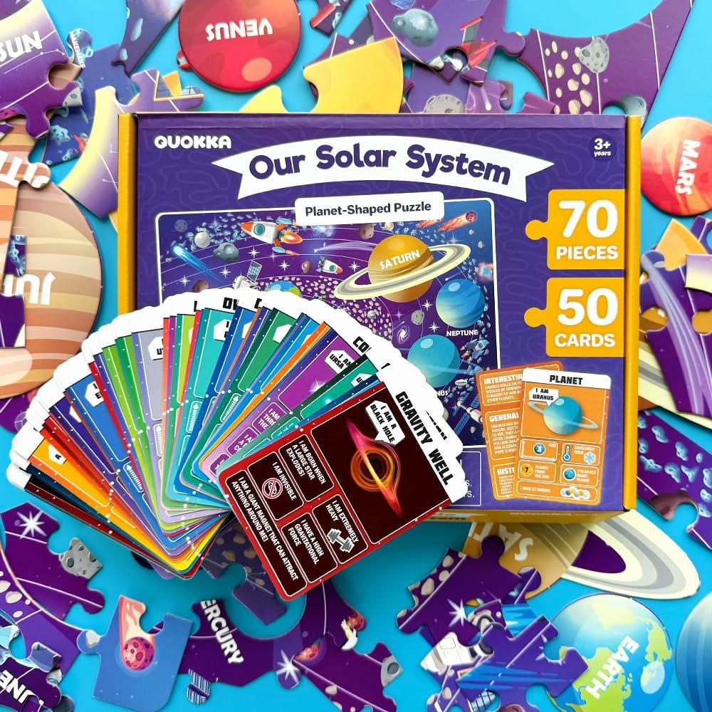 Puzzle Espacial Quokka 70 PZS para Niños 4-6 Años