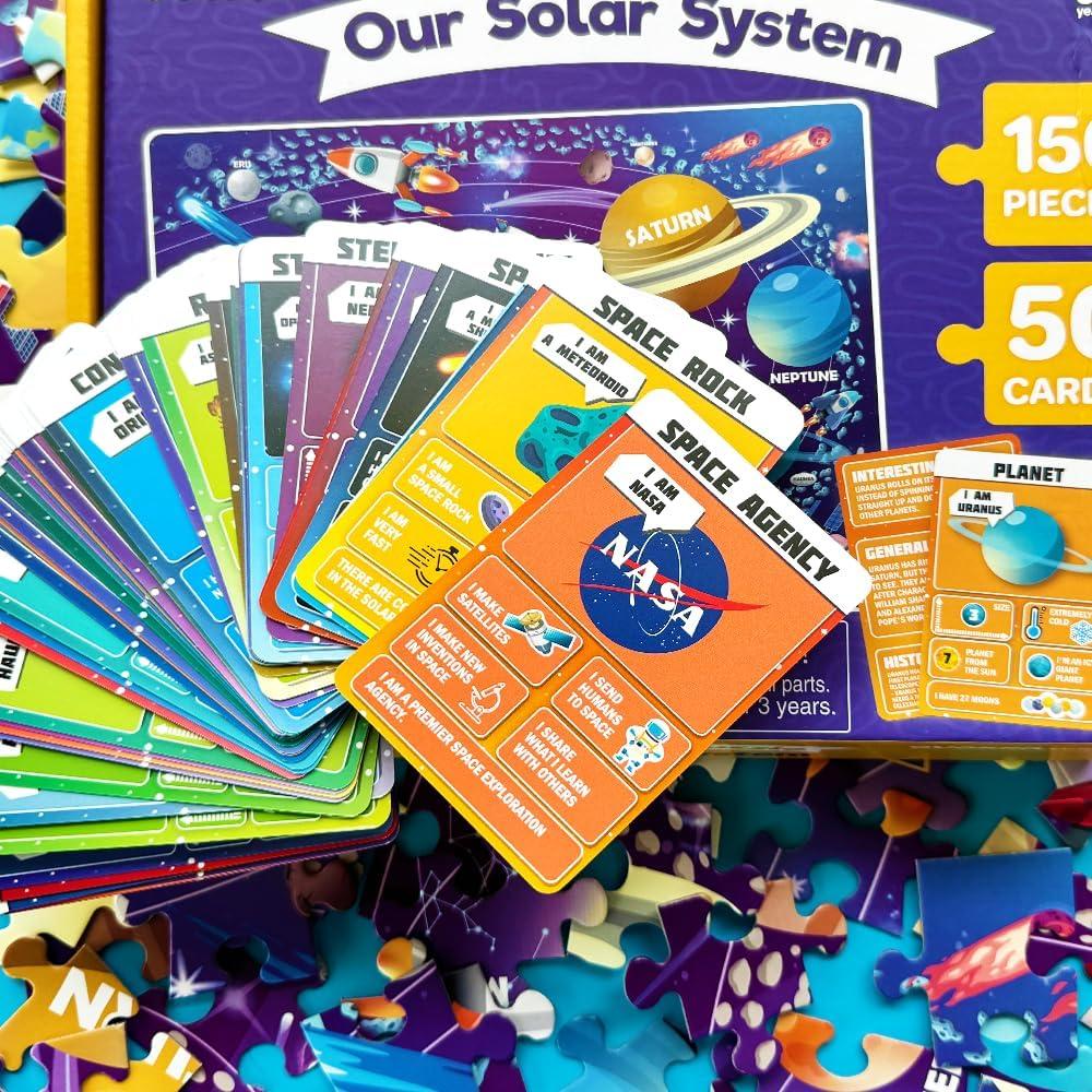 Puzzle Espacial QUOKKA 150 Piezas para Niños 4-10 Años