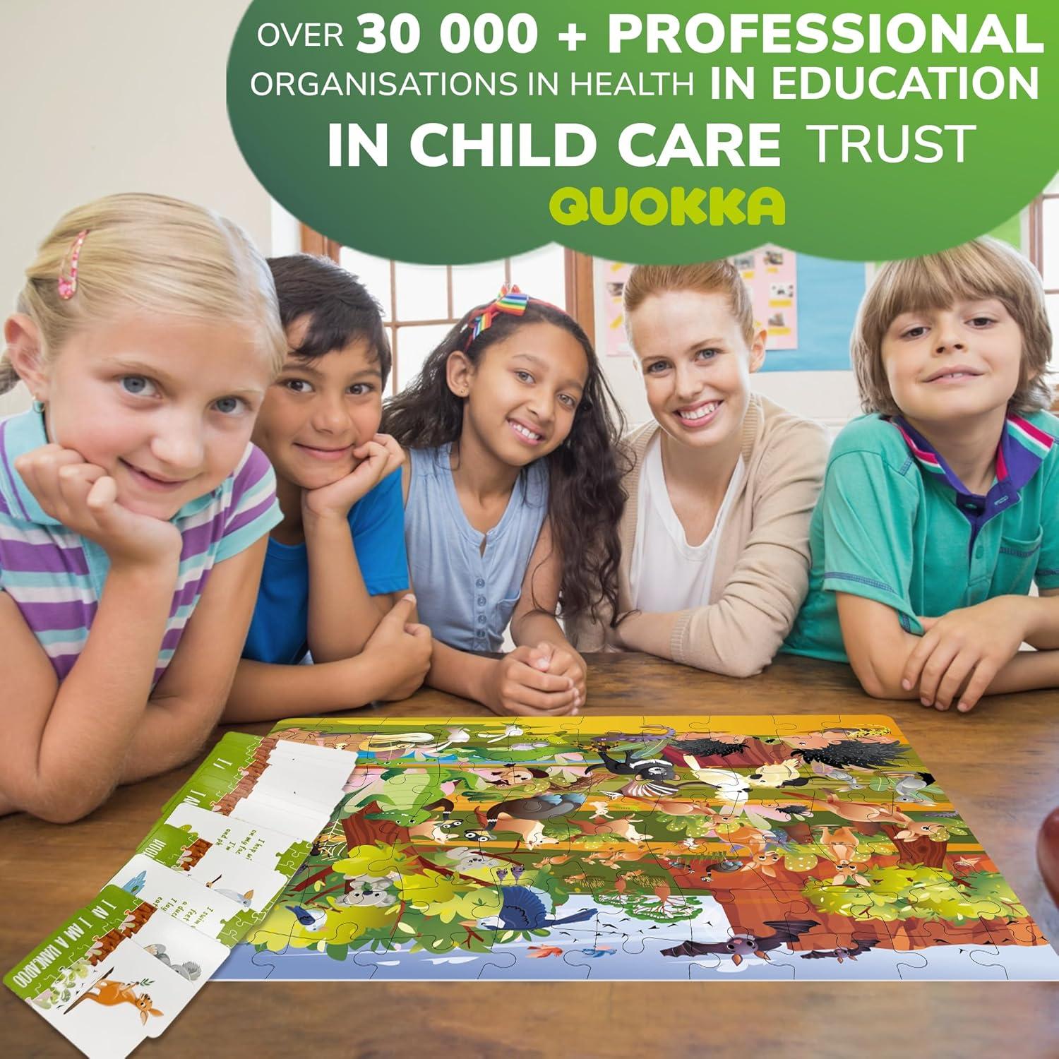 Puzzle Quokka 70 Piezas Buscar y Encontrar para Niños