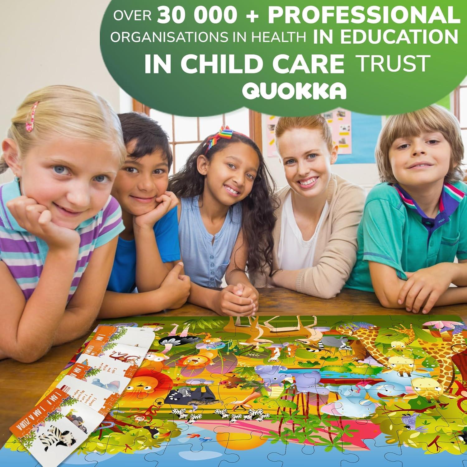 Puzzle Quokka 70 Piezas Adivinanza para Niños 4-8 Años