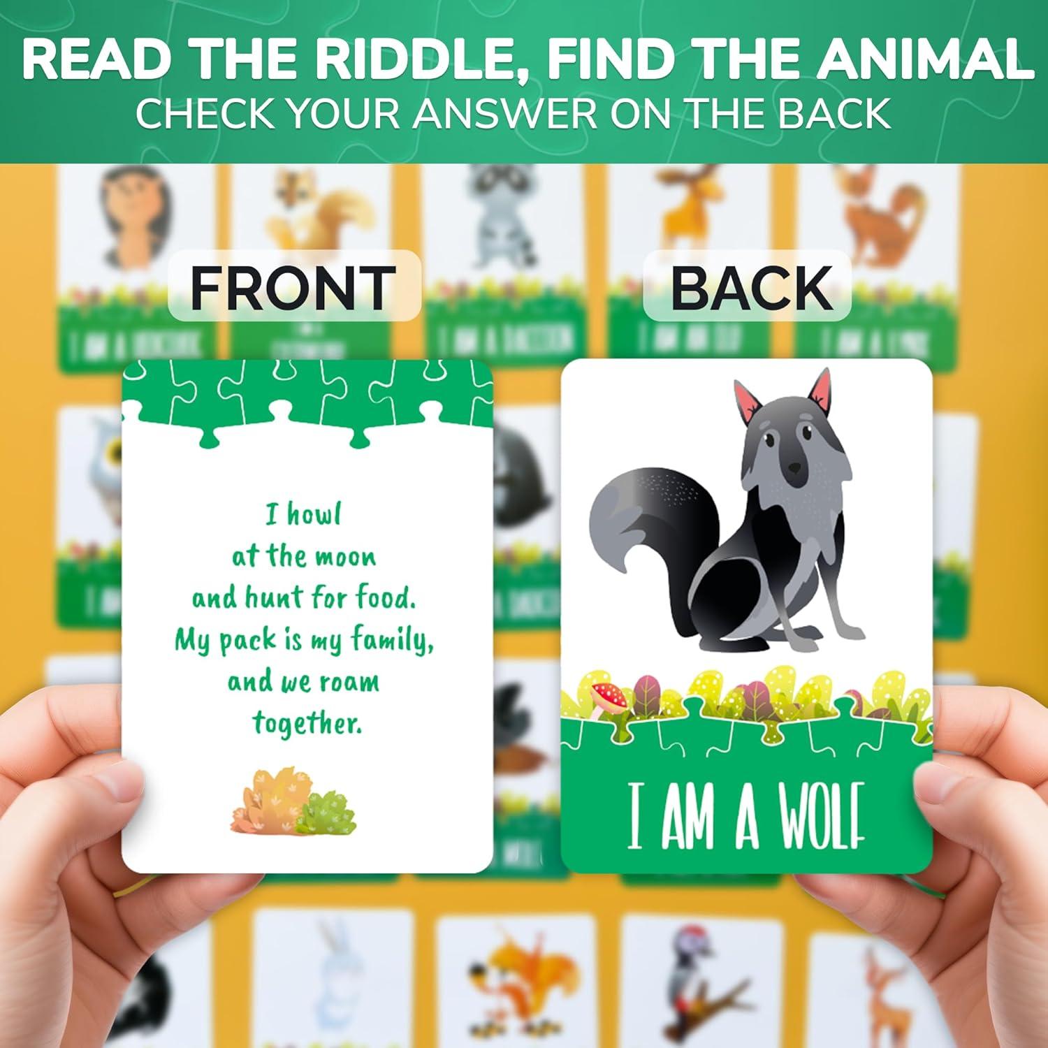 Puzzle Quokka 70 Piezas Bosque para Niños 4 a 8 Años