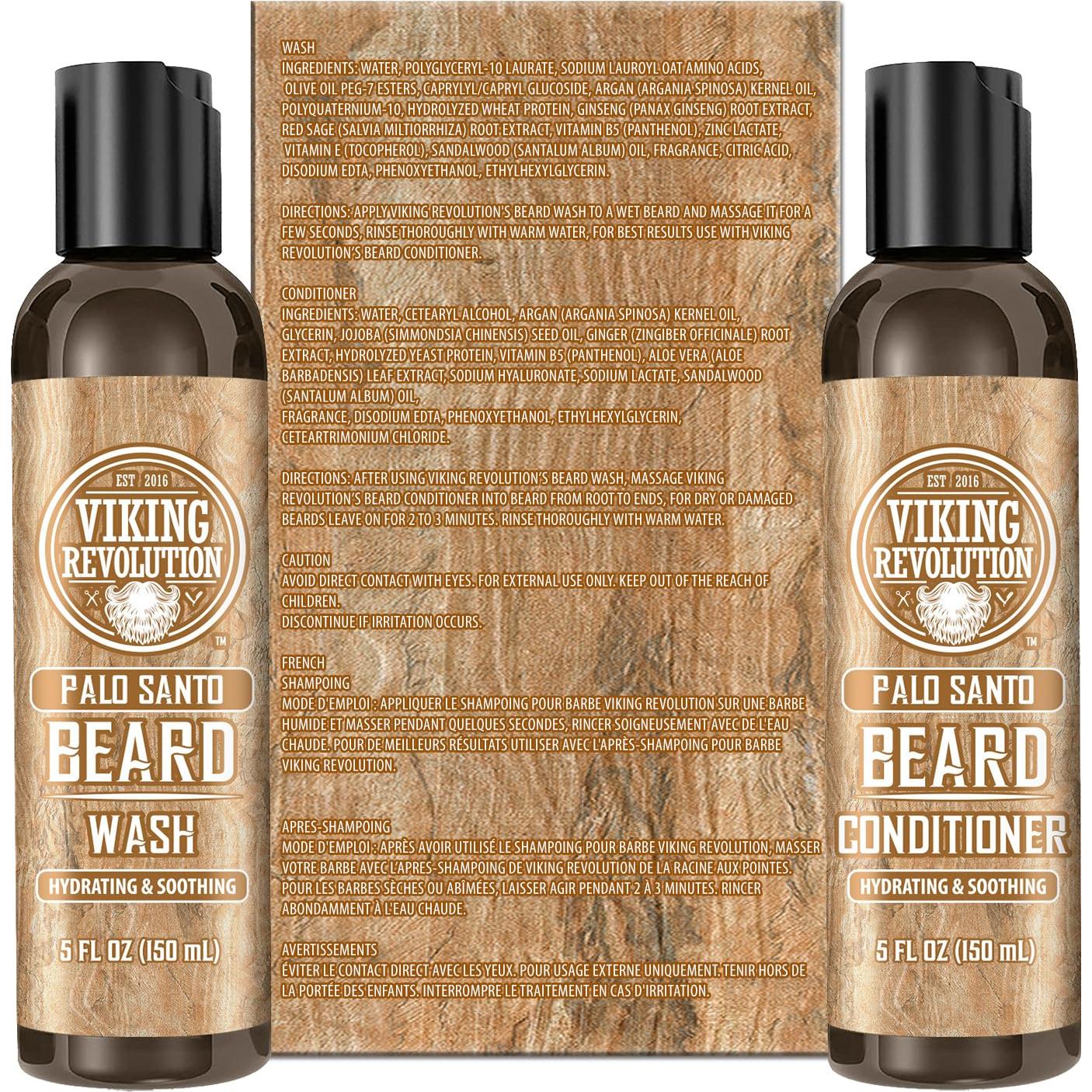 Champú y Acondicionador de Barba Viking Revolution 5 oz