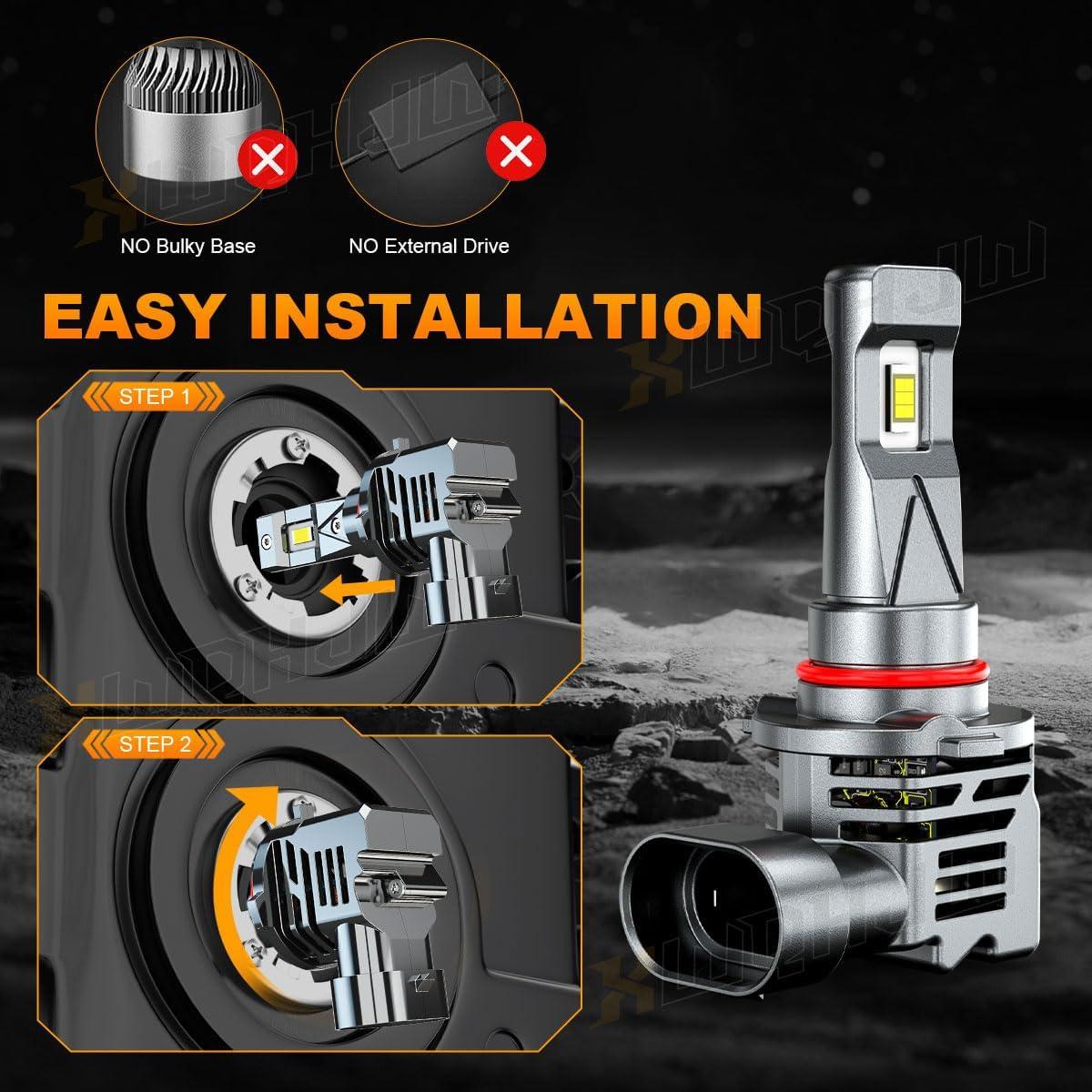 Kit de Bombillas de Niebla XWQHJW 9005 H11 H8 para Honda Civic 2016-2020