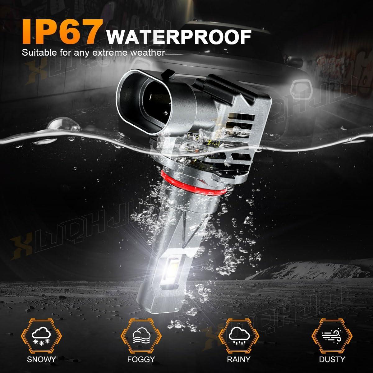 Kit de Bombillas de Niebla XWQHJW 9005 H11 H8 para Honda Civic 2016-2020