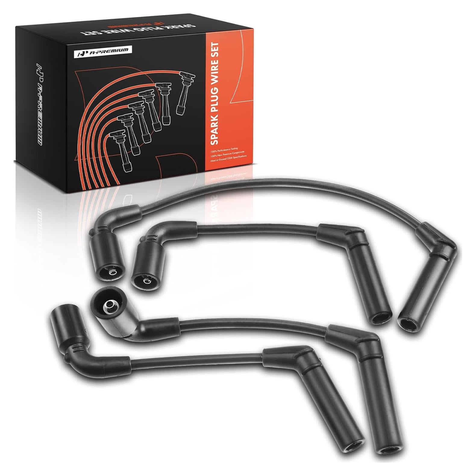 Cables de Bujía A-Premium para Chevrolet Matiz y Spark 2011-2015