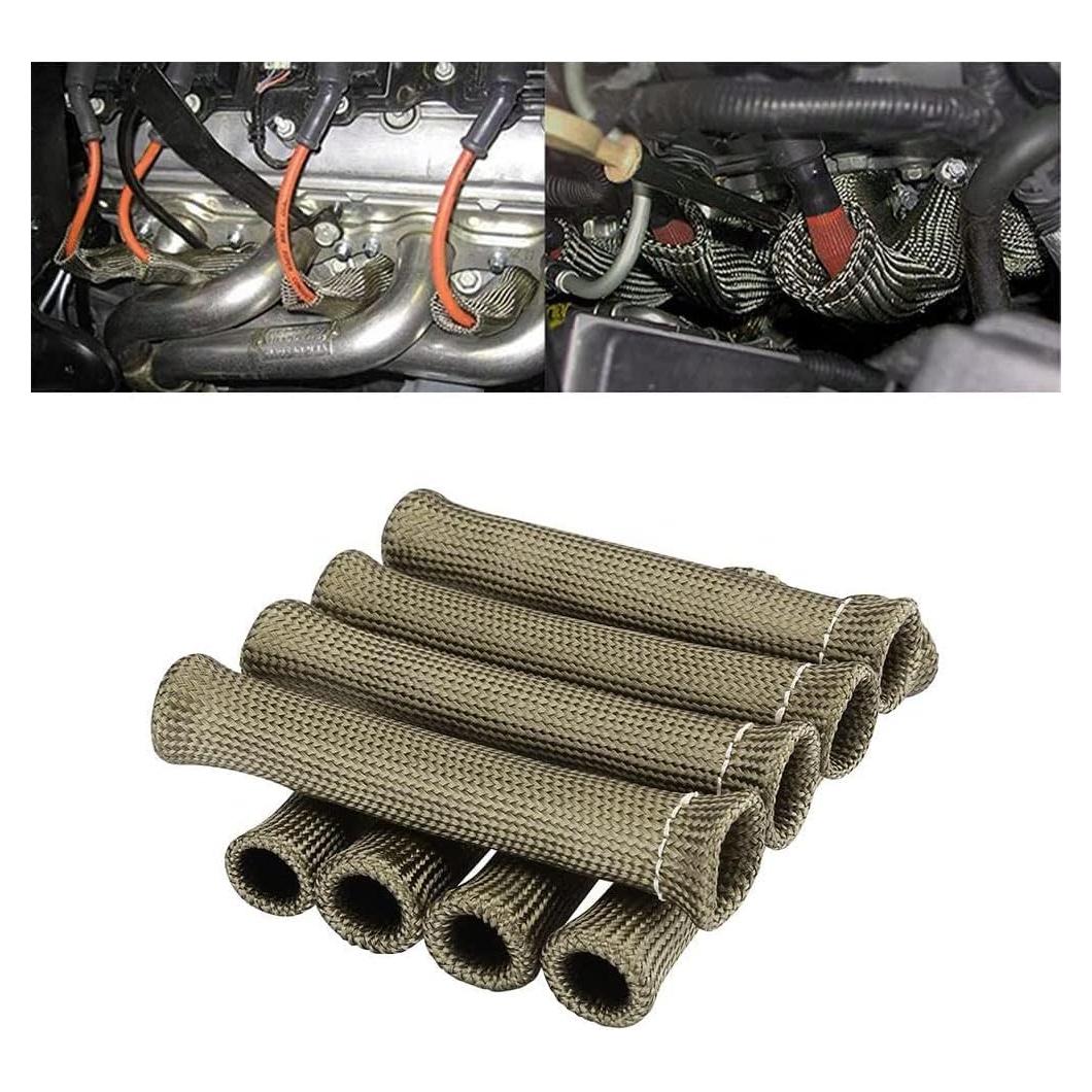 Escudo de Calor para Cable de Bujía XINPENGLIU - 8 Piezas 1371°C