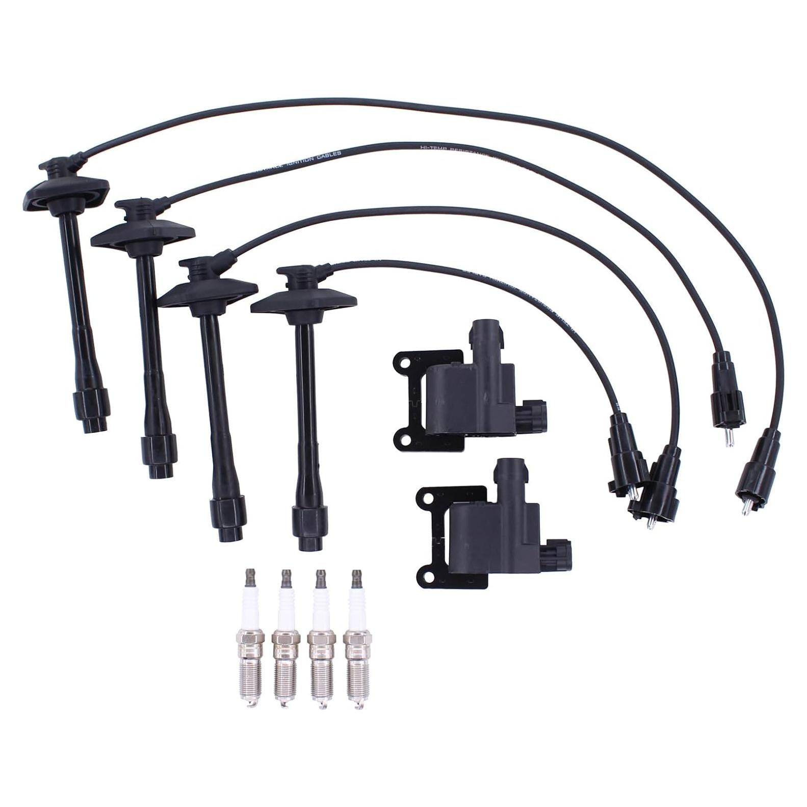 Juego de Bobina de Encendido y Cable de Bujía MOTOKU para Toyota