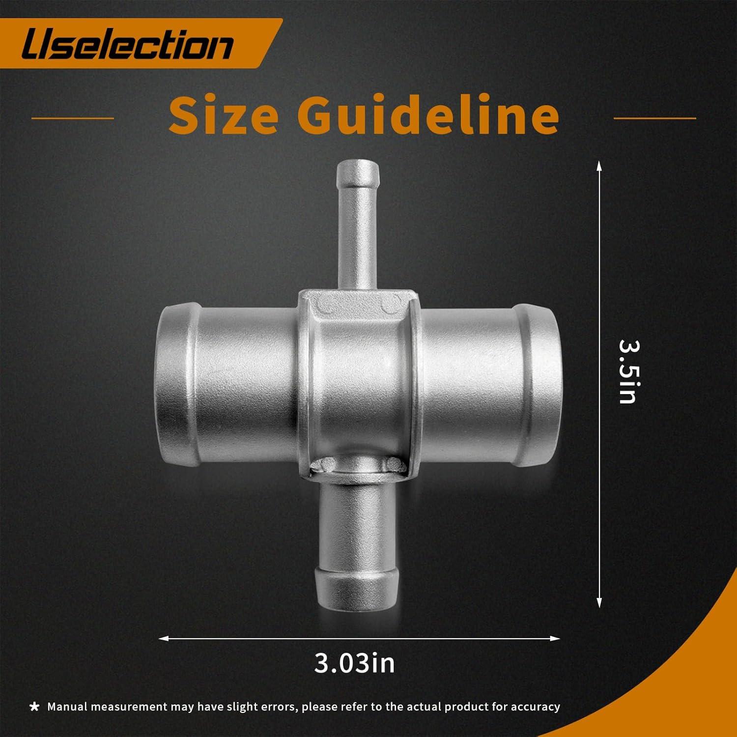 Conector de Manguera Refrigerante Uselection 1K0121087E Aluminio