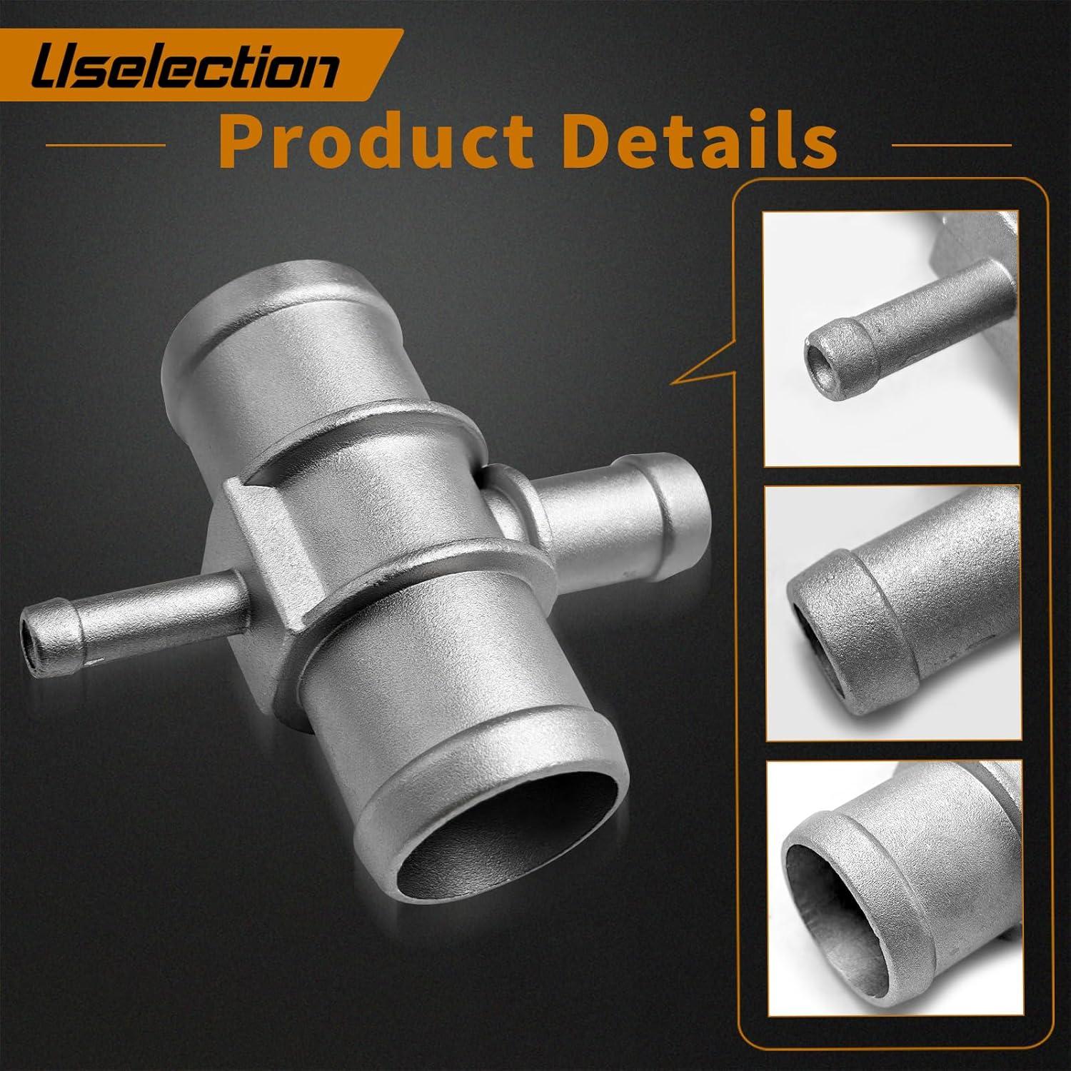 Conector de Manguera Refrigerante Uselection 1K0121087E Aluminio