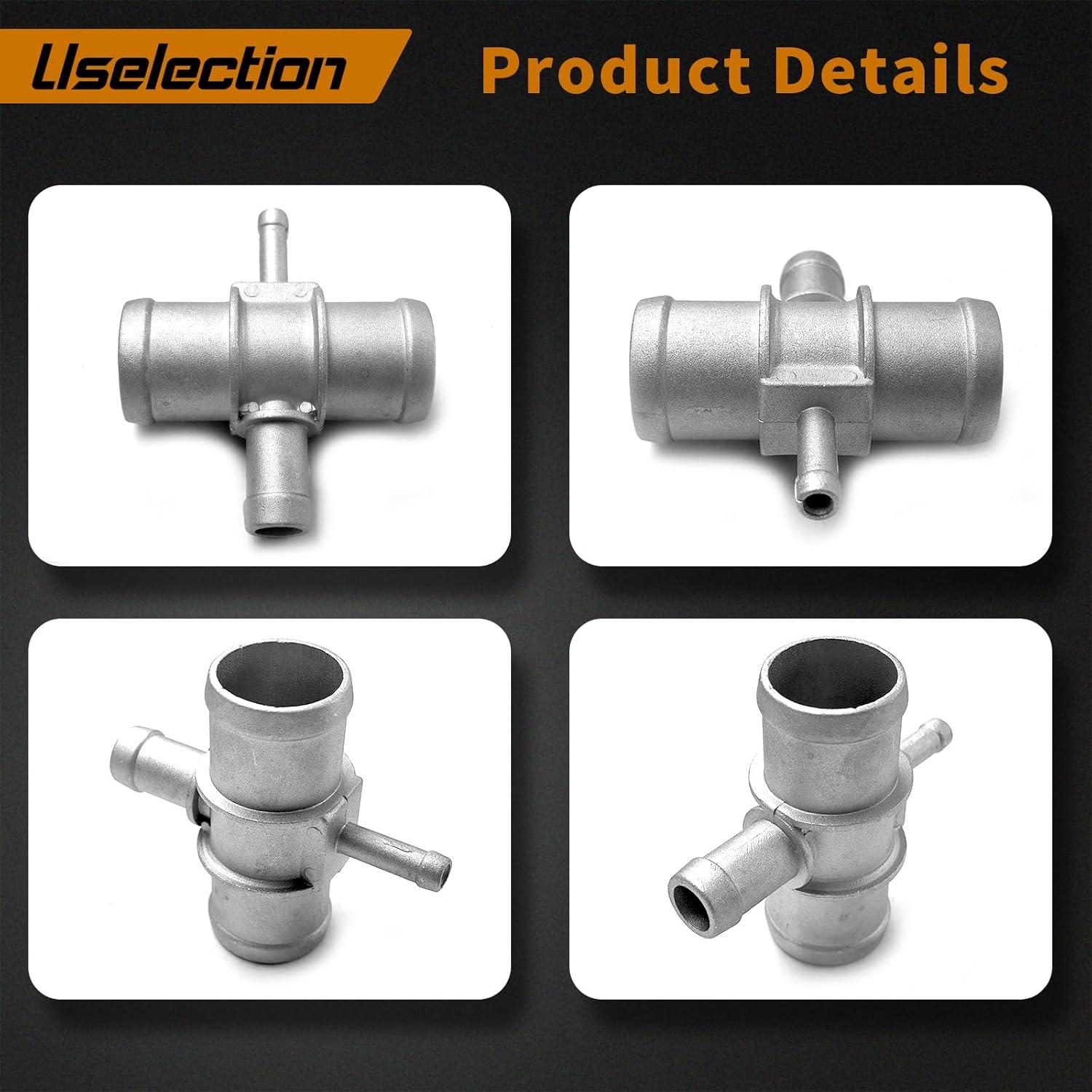 Conector de Manguera Refrigerante Uselection 1K0121087E Aluminio