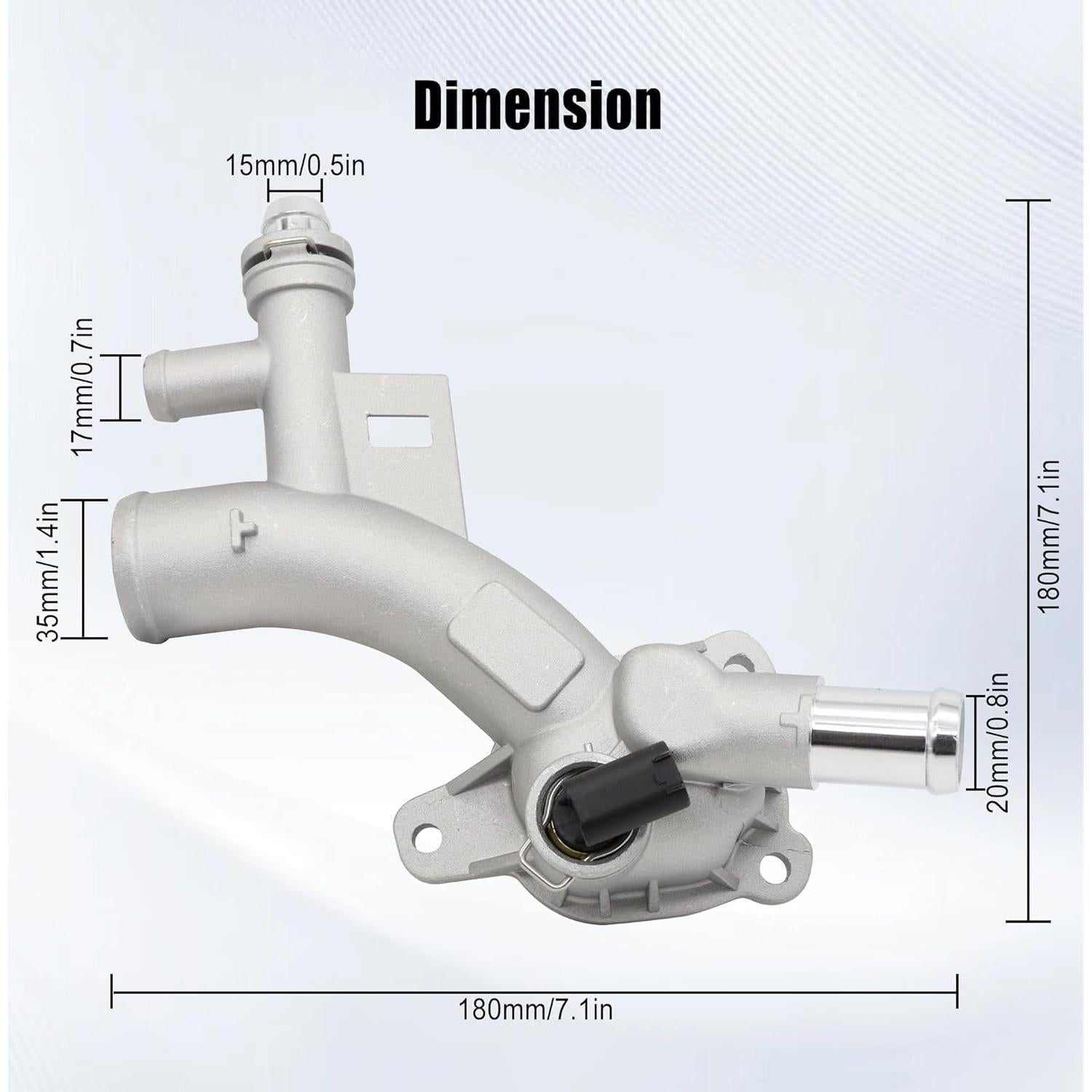 Kit Salida Agua Termostato Shtuomoland 1.4L Chevy Buick 2011-2021