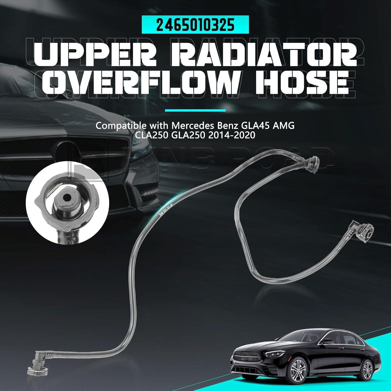 Kit de Mangueras de Refrigerante BINB para Mercedes Benz A180 A200 A250 B180 B200 CLA180