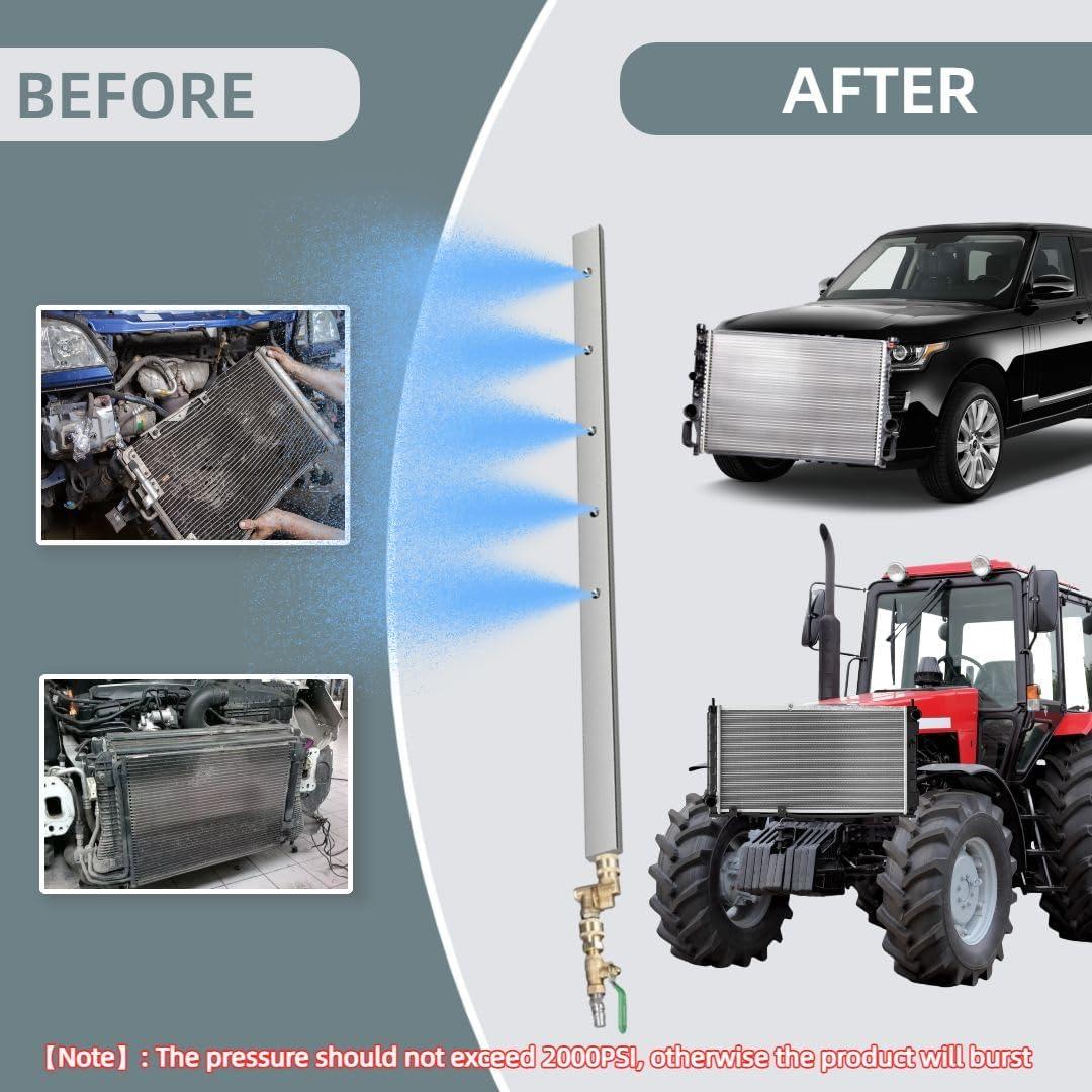 Varilla de Limpieza de Radiador STELPAW 60.96 cm Acero Inoxidable