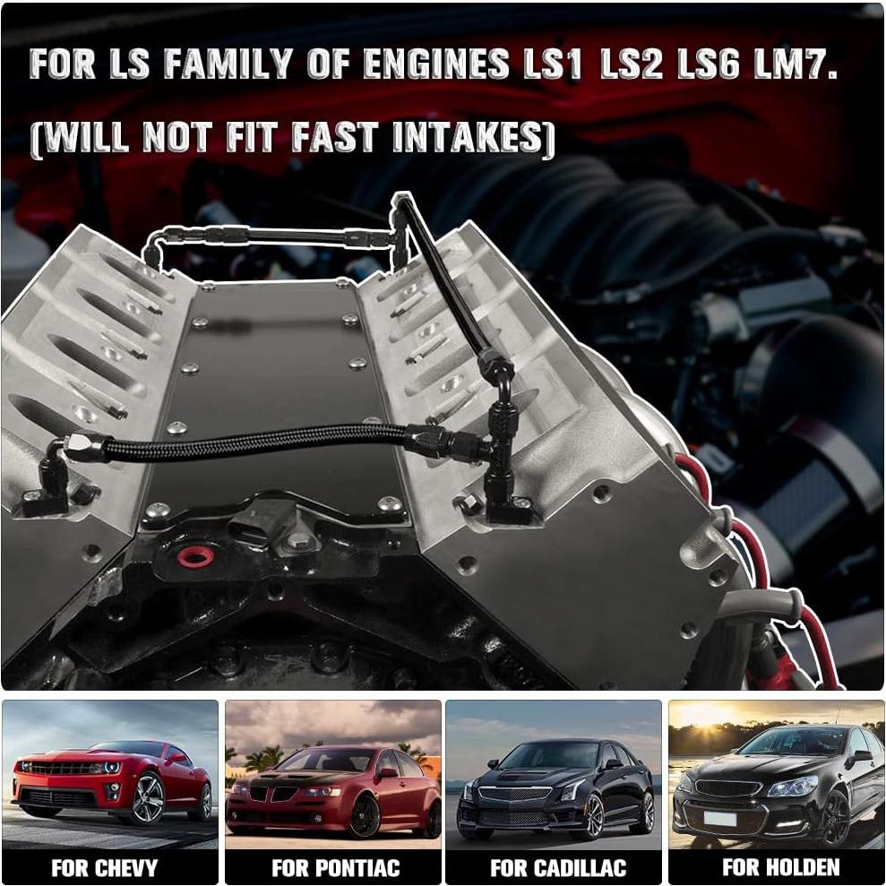 Kit Manguera Ventilación Vapor PTNHZ 4AN Aluminio Nylon Plata