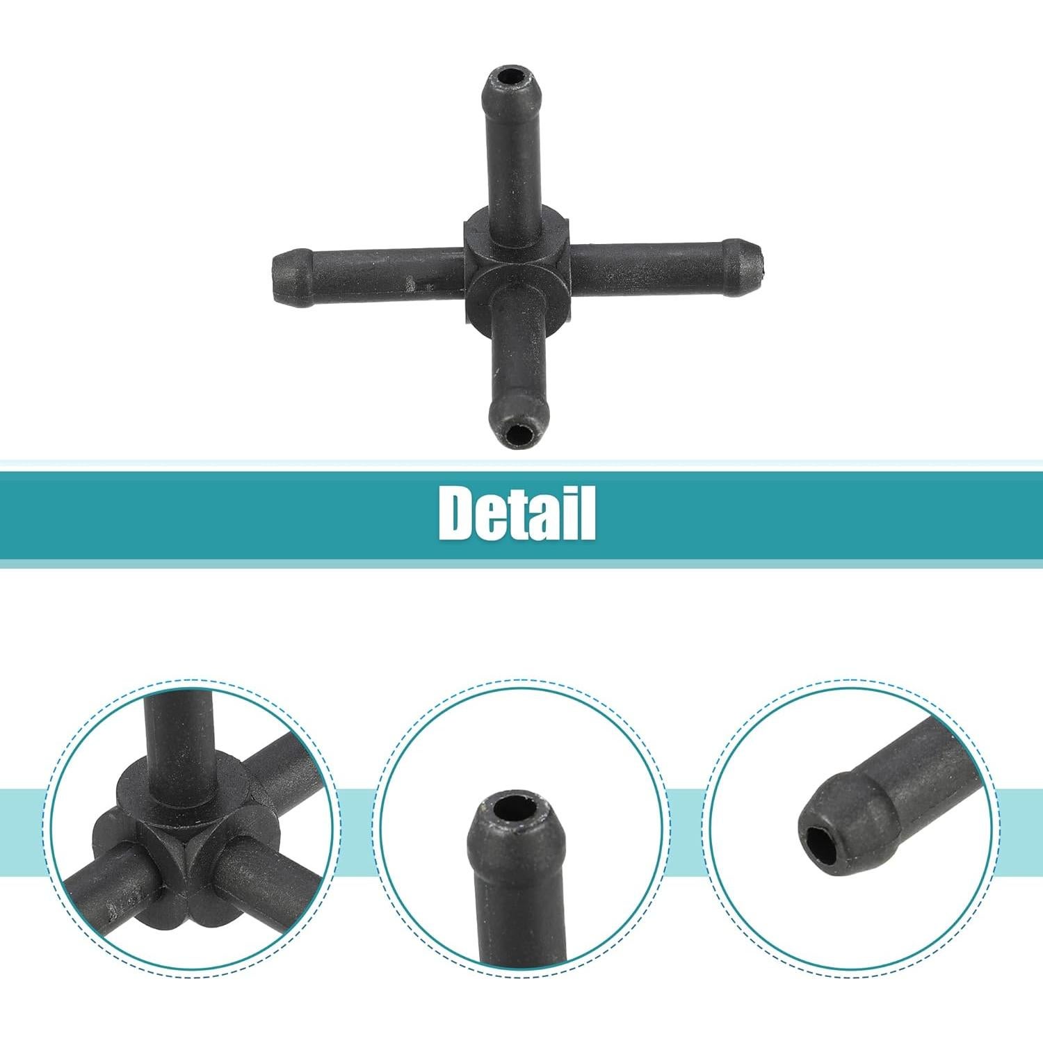 Conector de Manguera de Refrigerante X AUTOHAUX para Audi A6 2021-2022 y VW Jetta 2001-2021