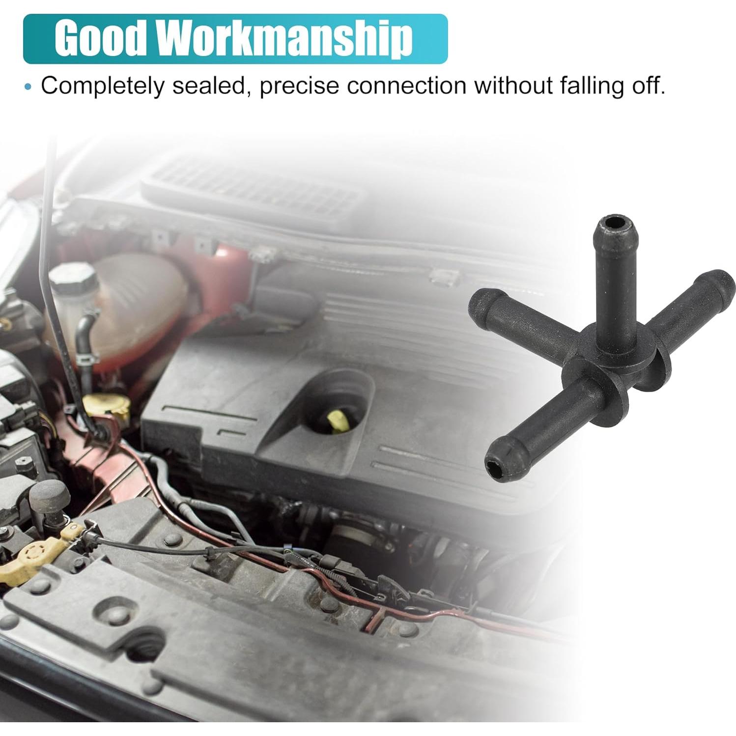 Conector de Manguera de Refrigerante X AUTOHAUX para Audi A6 2021-2022 y VW Jetta 2001-2021