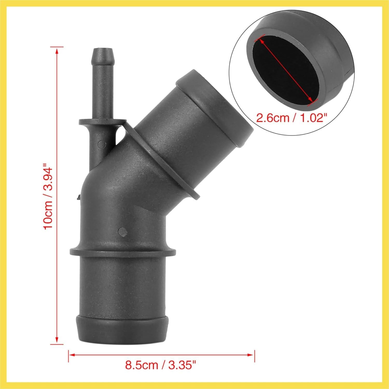 Conector de Manguera de Refrigerante PARSKILO 1J0121087B VW Audi