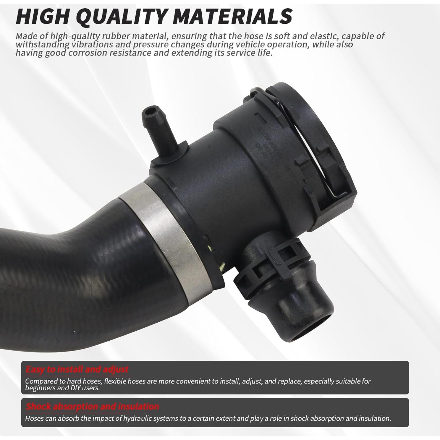 Manguera de Refrigerante Superior BMW 520i 528i 2012-2016