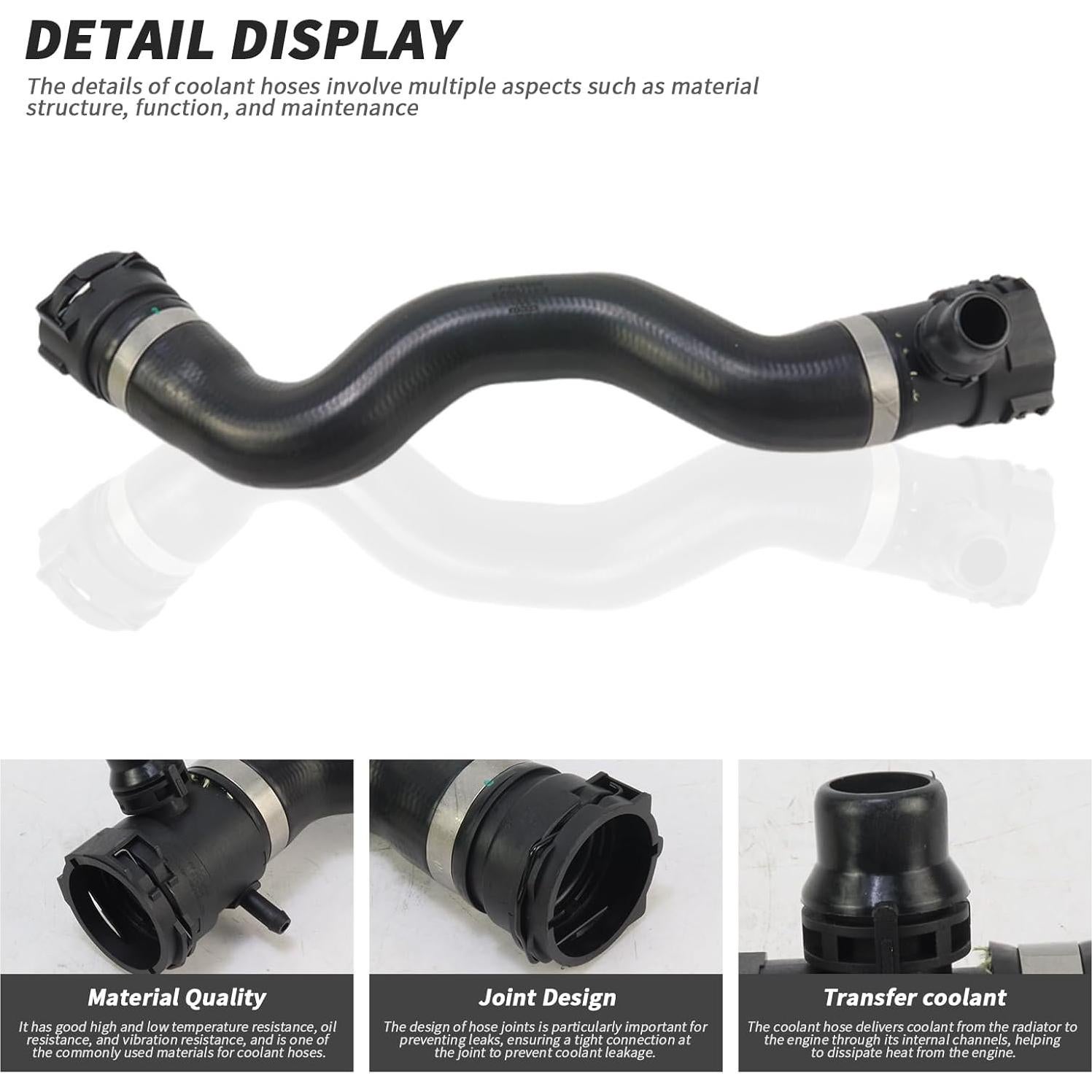 Manguera de Refrigerante Superior BMW 520i 528i 2012-2016