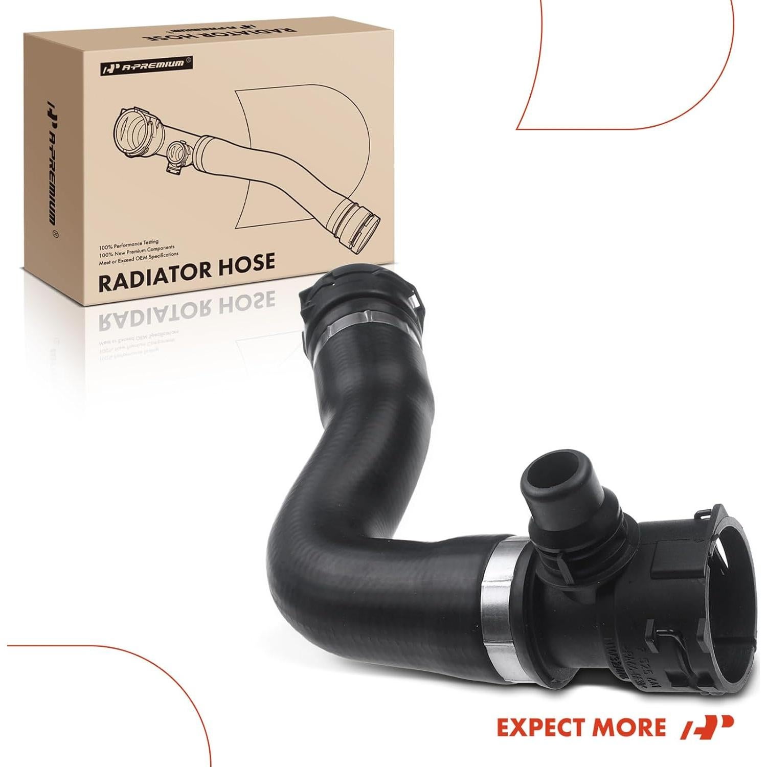 Manguera de Refrigerante Superior A-Premium para BMW 1, 3, X1, Z4