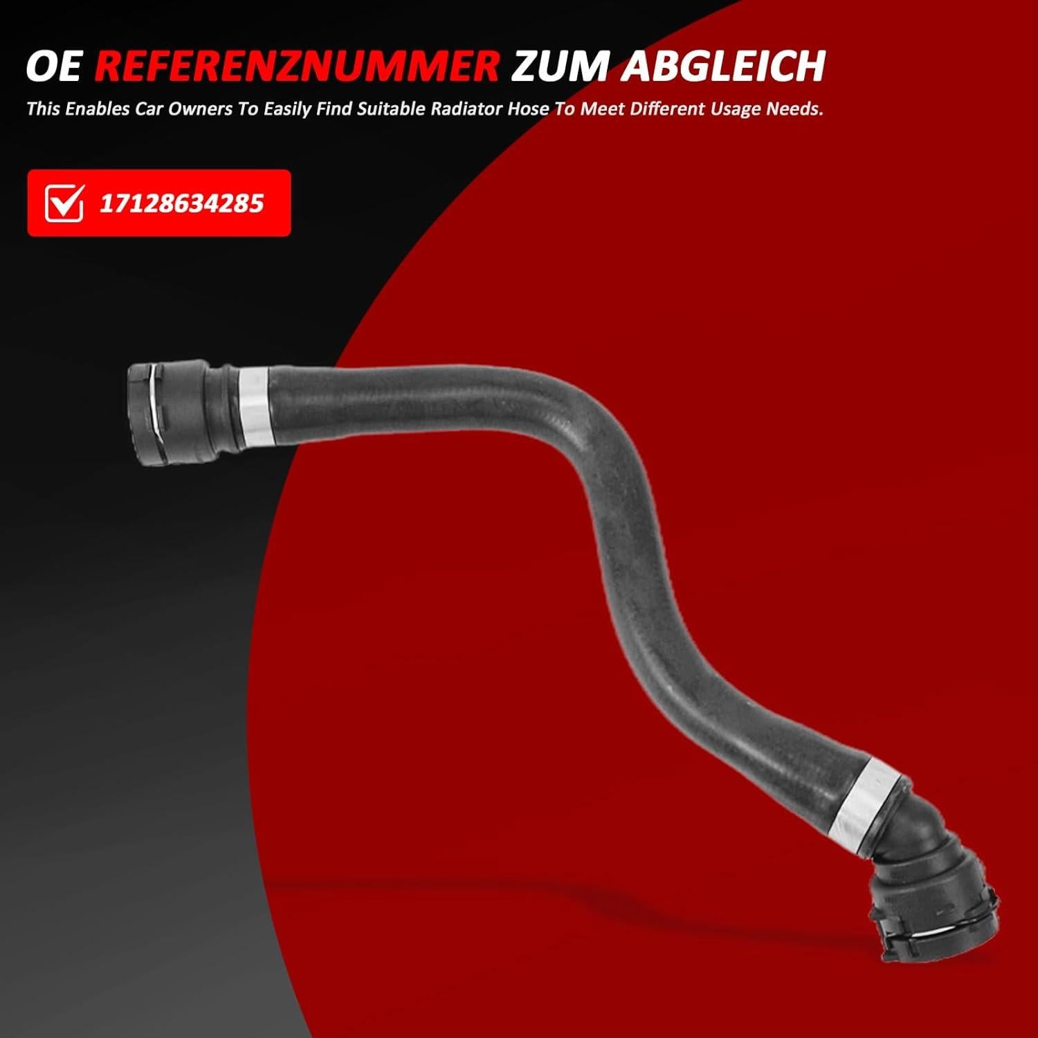 Manguera de Refrigerante Bomunik 17128634285 para BMW 1 2 3 4