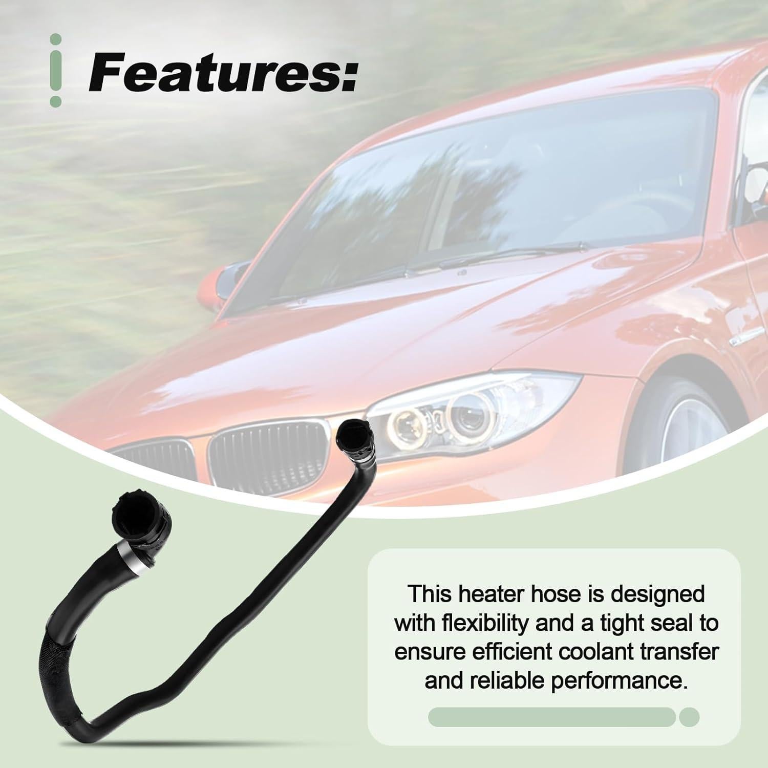 Manguera Intercambiador Calor HVAC Yuechuan BMW 128i 135i 325i 328i