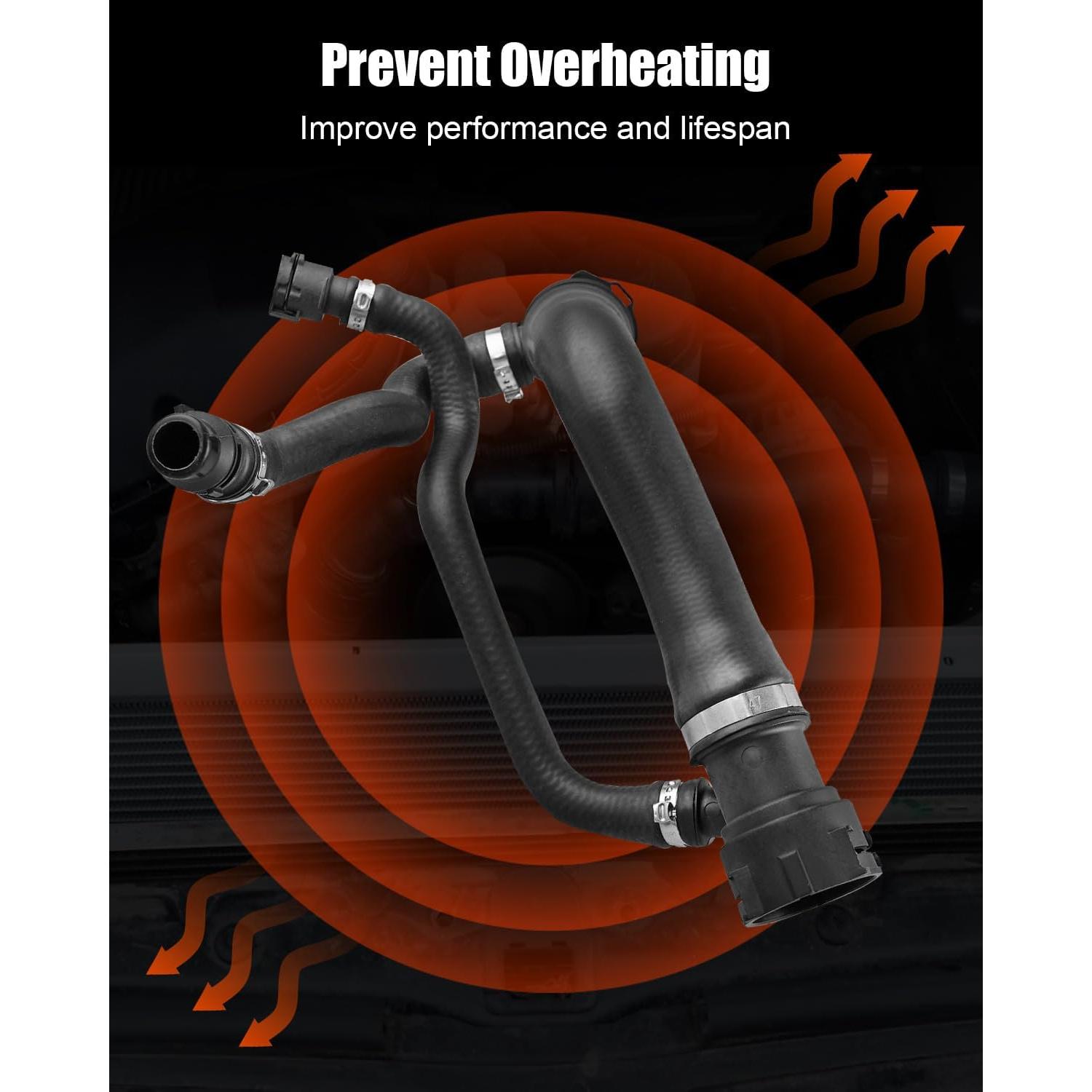 Manguera Superior Radiador BMW 525i 528i 530i 2006-2010