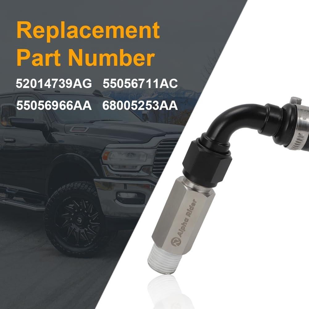 Kit Manguera y Conector Calefacción AUTOVIC 10AN para Dodge Ram 6.7L