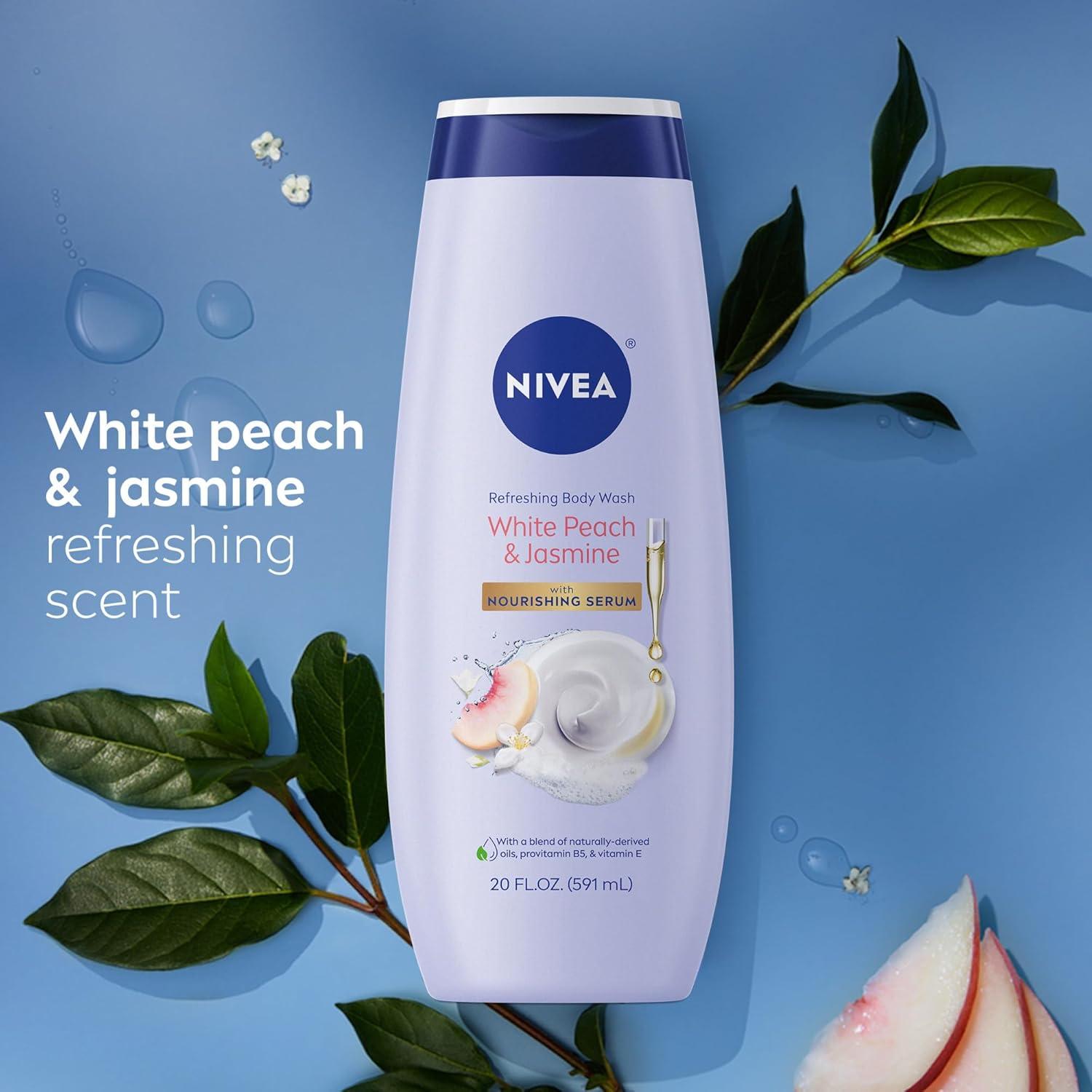 Gel de Ducha NIVEA Durazno y Jazmín 591 ml Hidratante