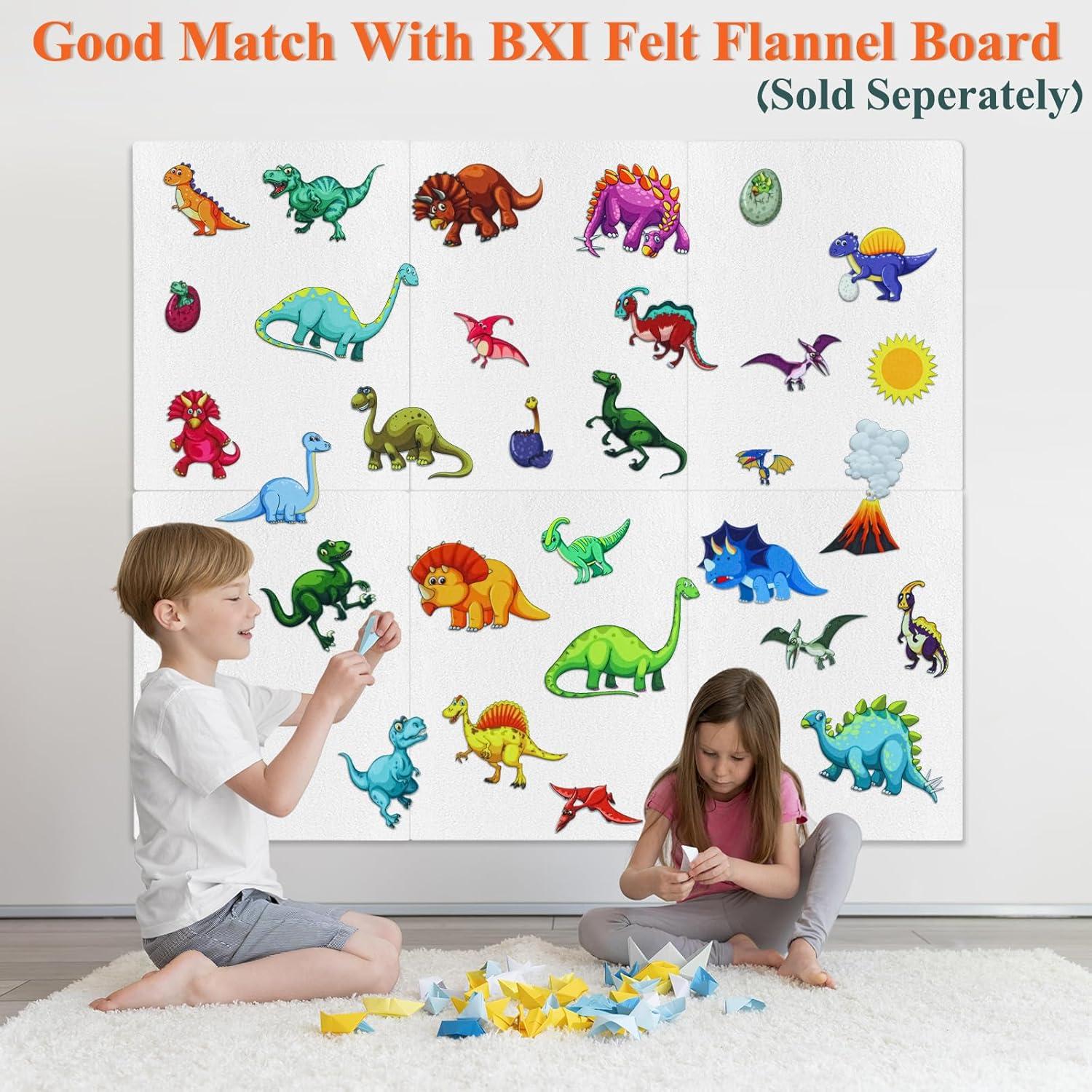 Conjunto de 30 Figuras de Fieltro BXI para Niños 3+