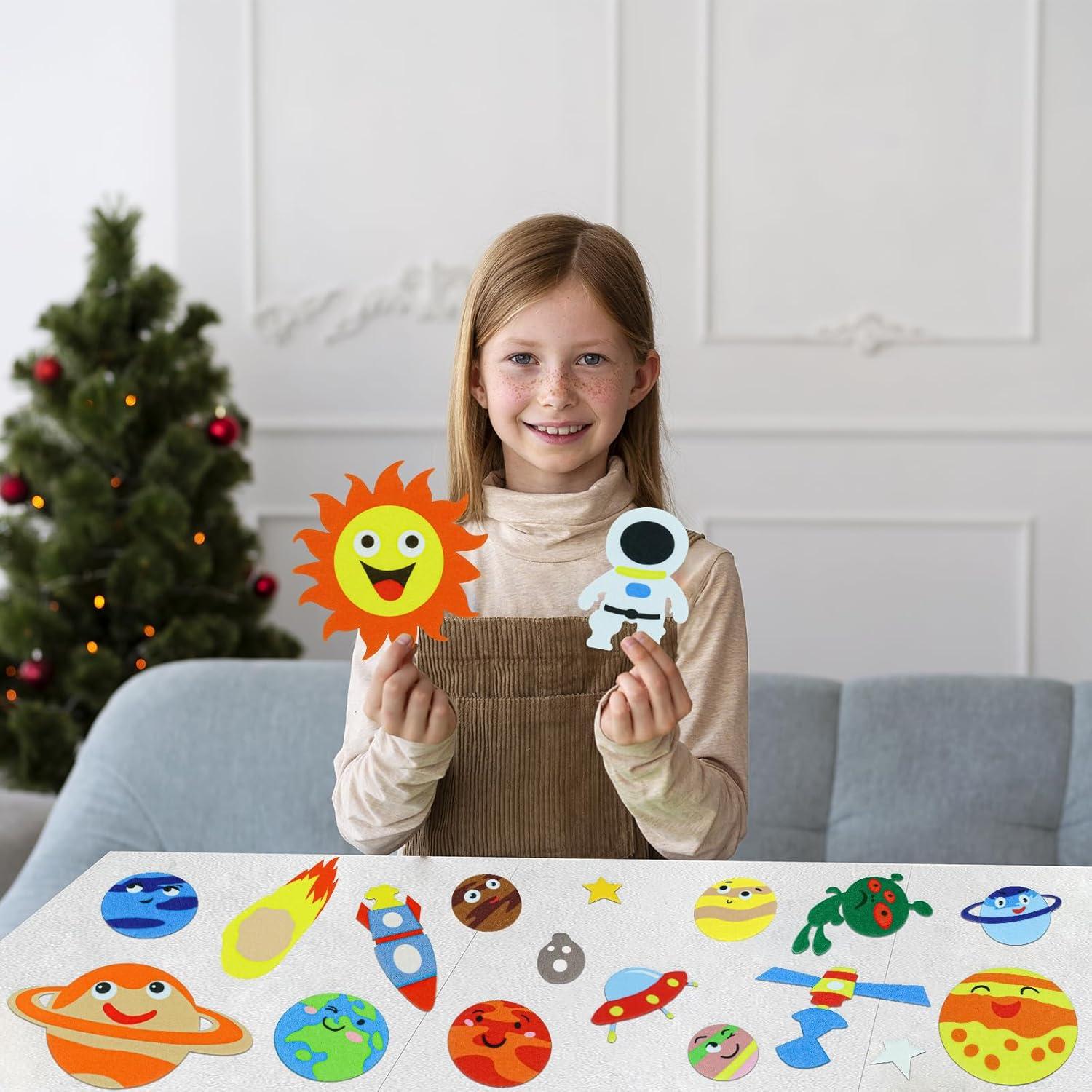 Conjunto de 30 Figuras de Fieltro BXI para Niños 3+