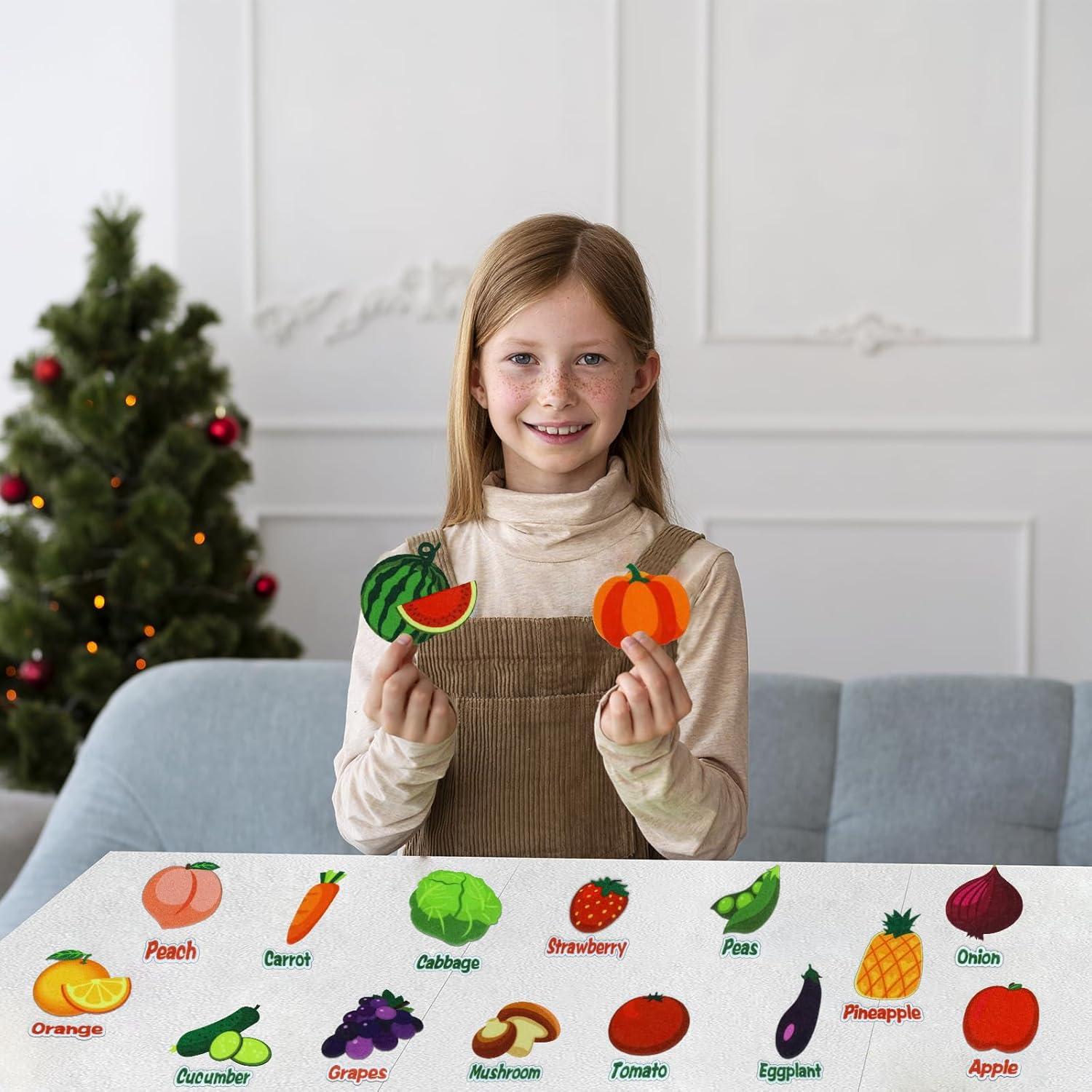 Conjunto de 30 Figuras de Fieltro BXI para Niños