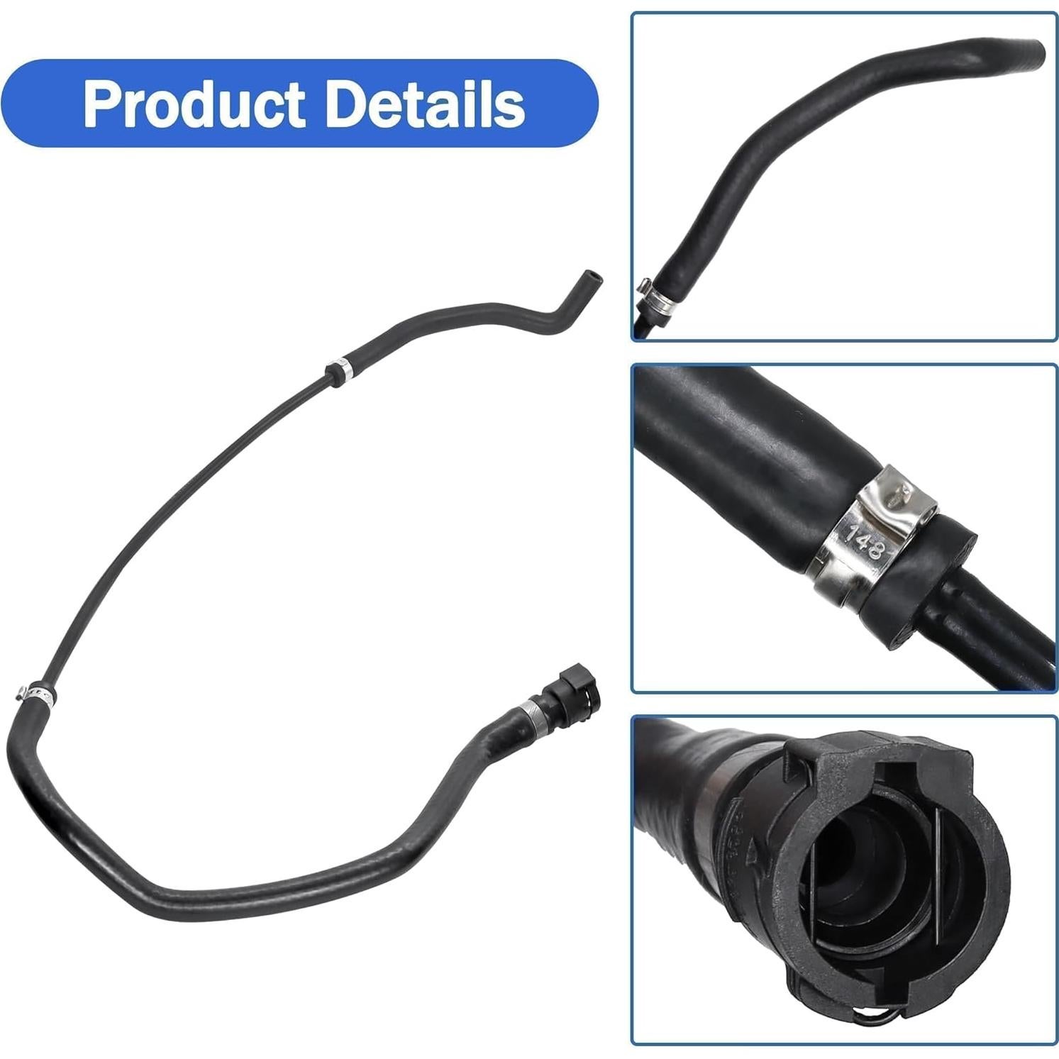 Manguera de Expansión Tanque Refrigerante BMW 128i 2008-2013